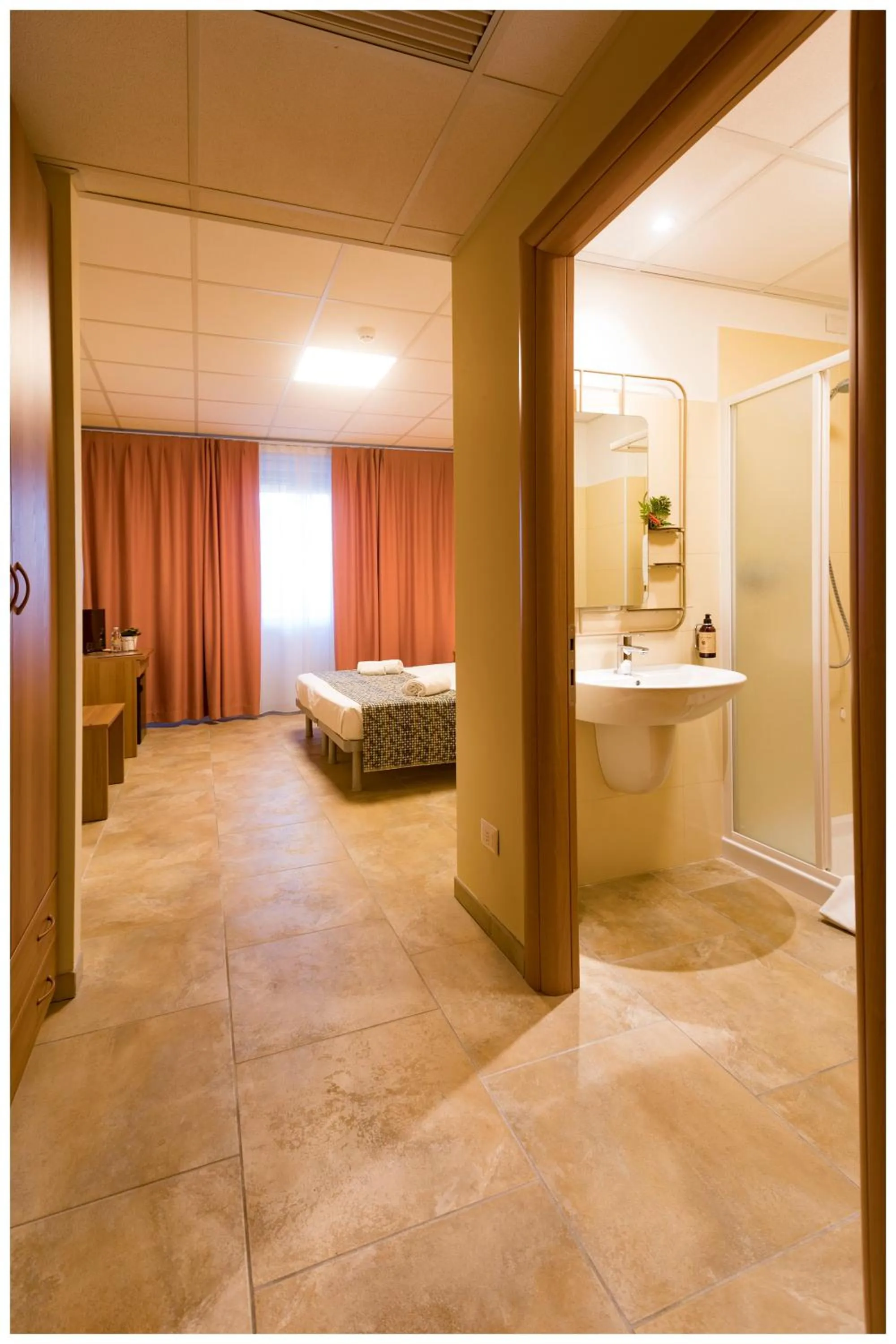 Bathroom, Bed in Santa Teresa House