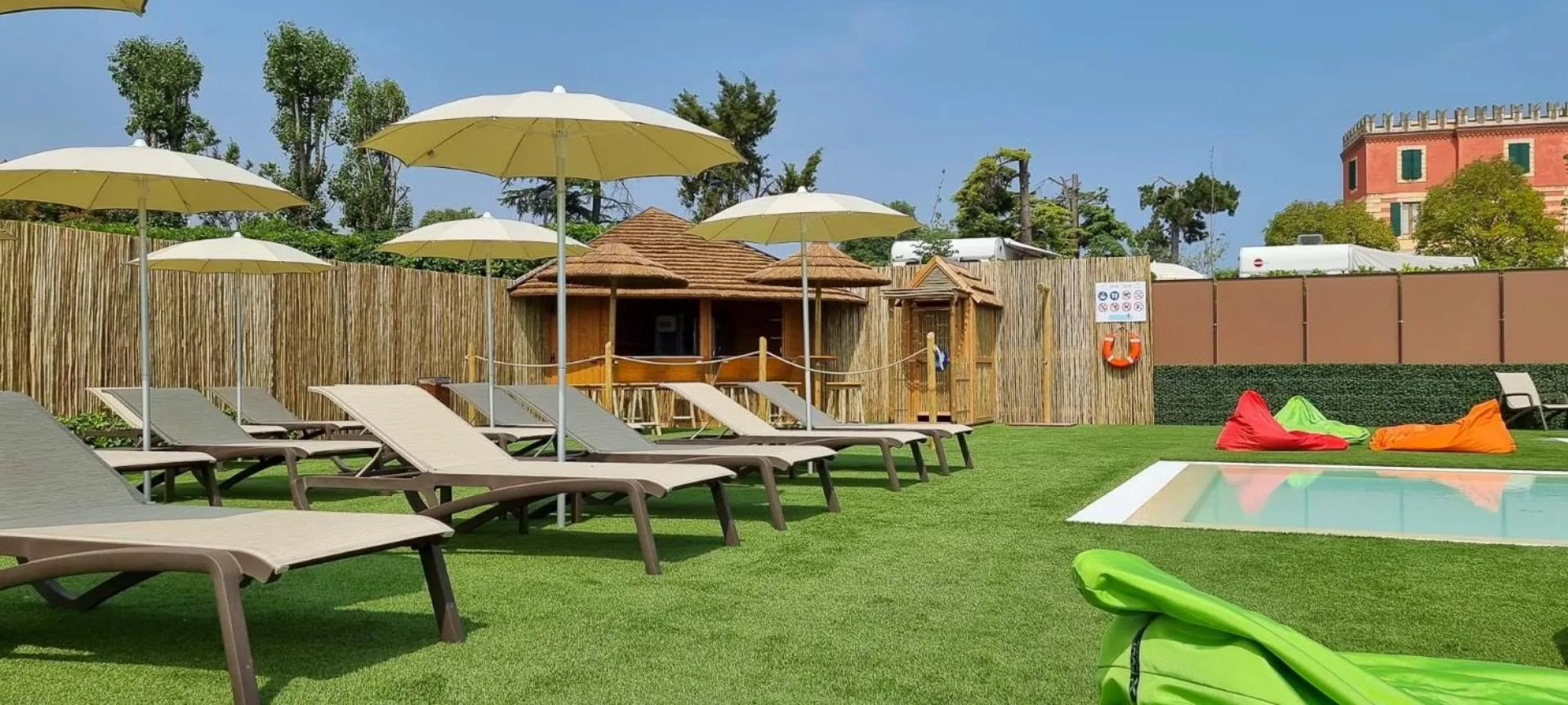 Garden in Hotel Puccini