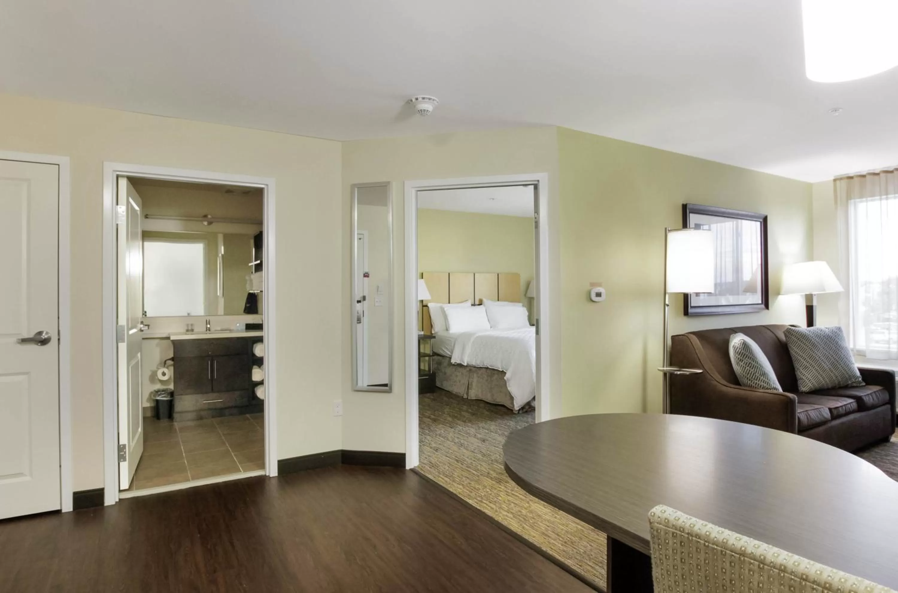 One-Bedroom Queen Suite with Dining and Sofa Bed in Candlewood Suites - Brighton, an IHG Hotel