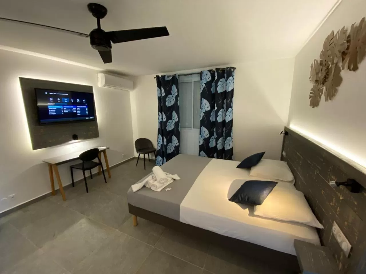 Bed in Karaibes Residence