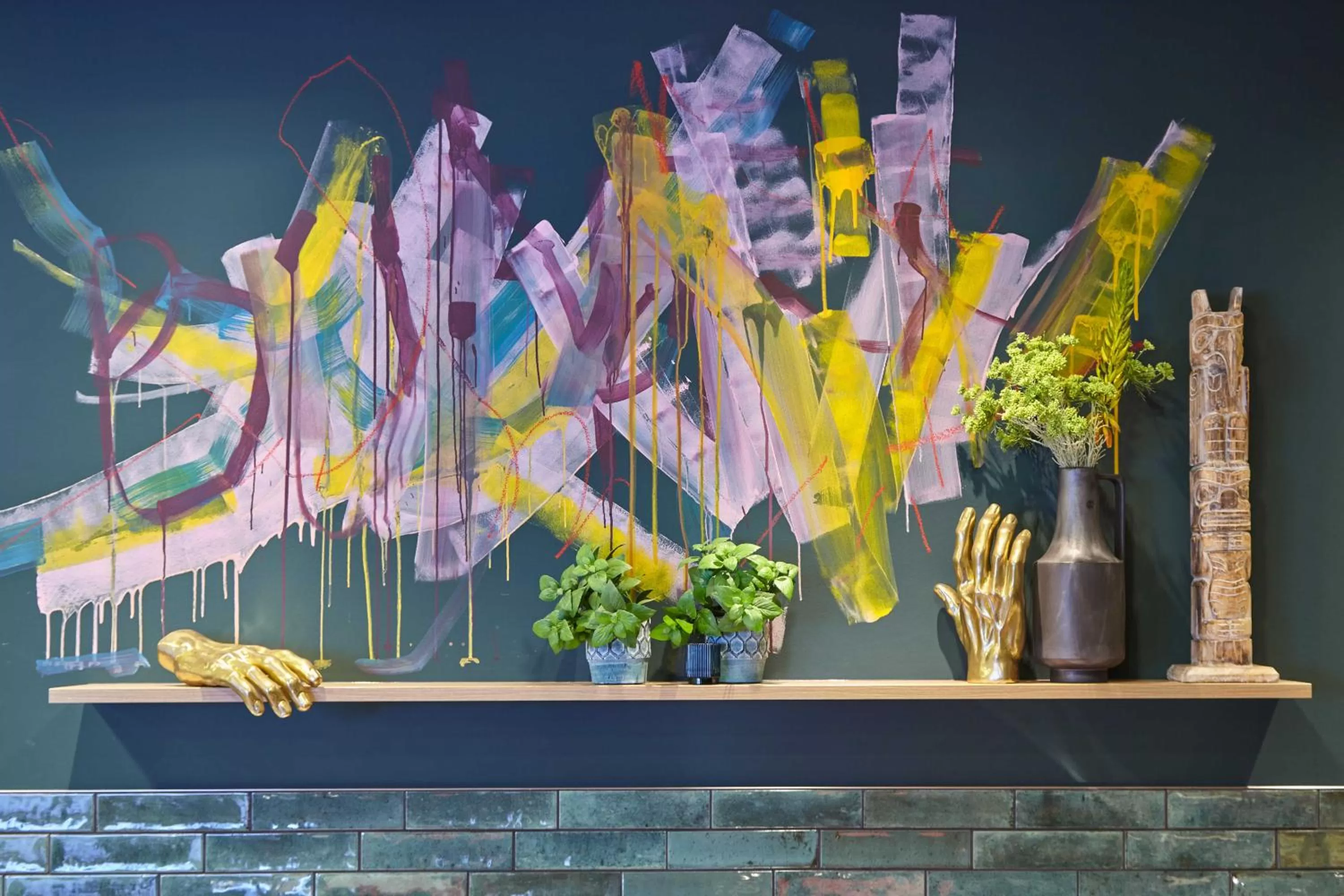 Decorative detail in the niu Fusion