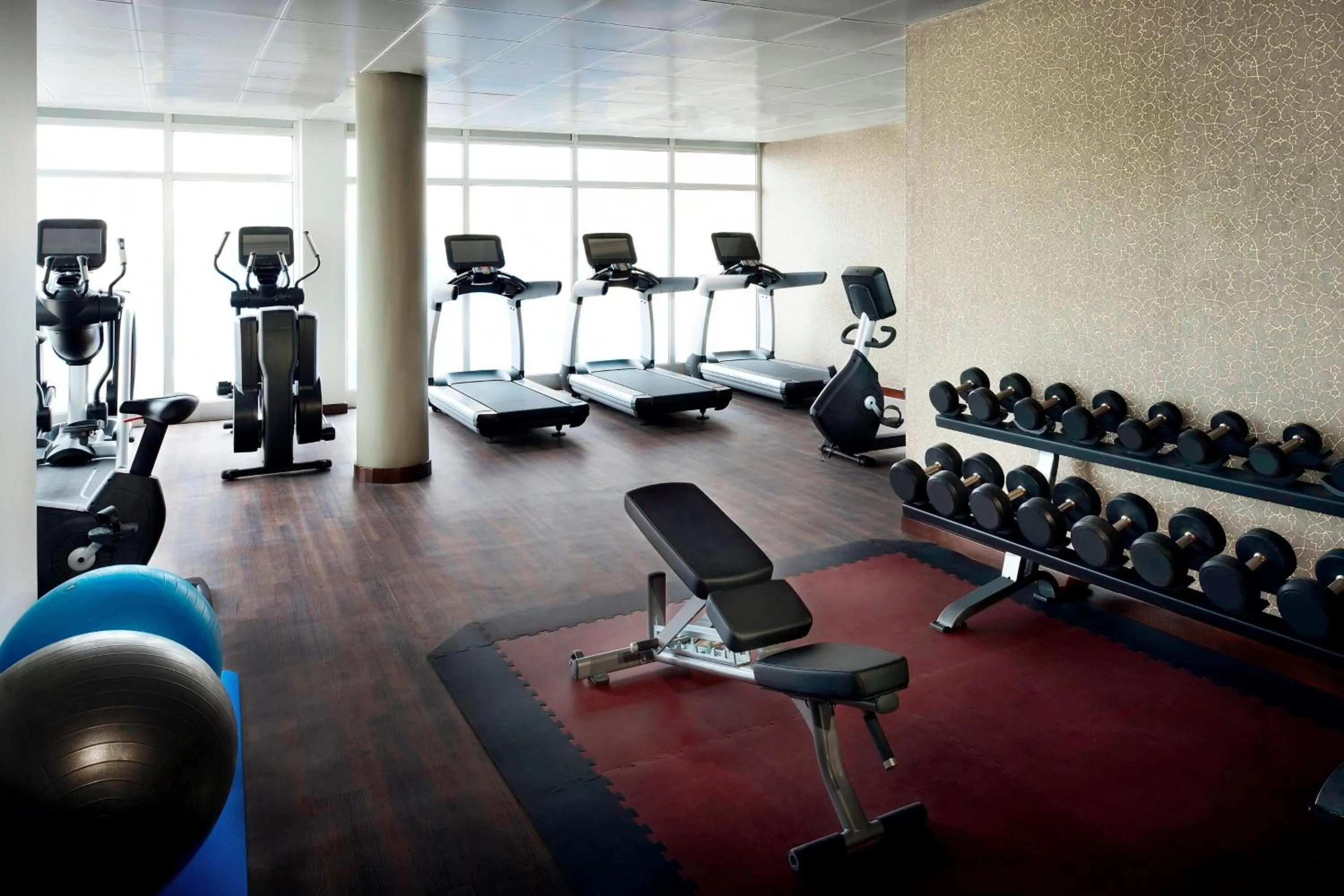 Fitness centre/facilities in Marriott Executive Apartments Addis Ababa