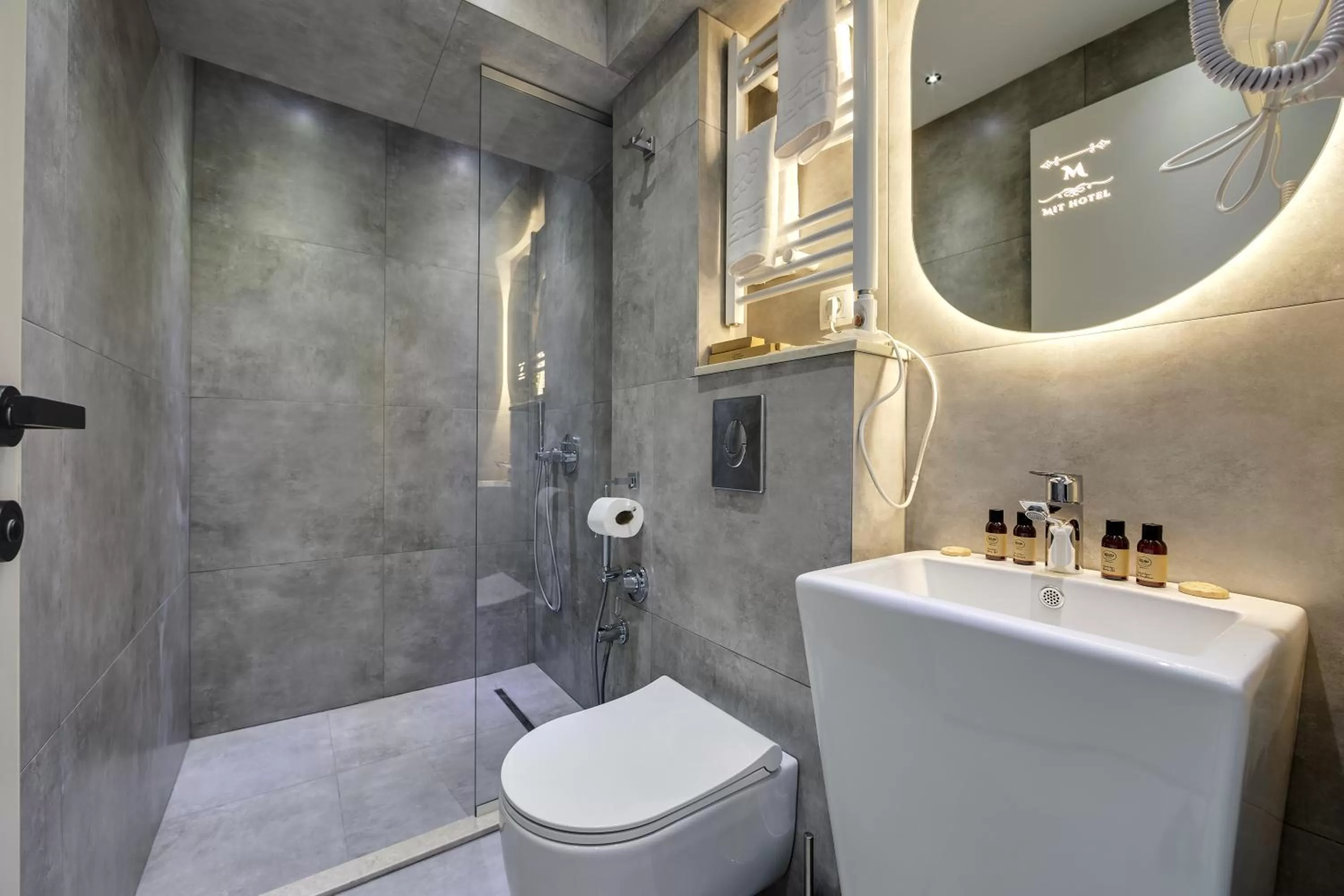 Toilet, Bathroom in Mit Hotel Tbilisi