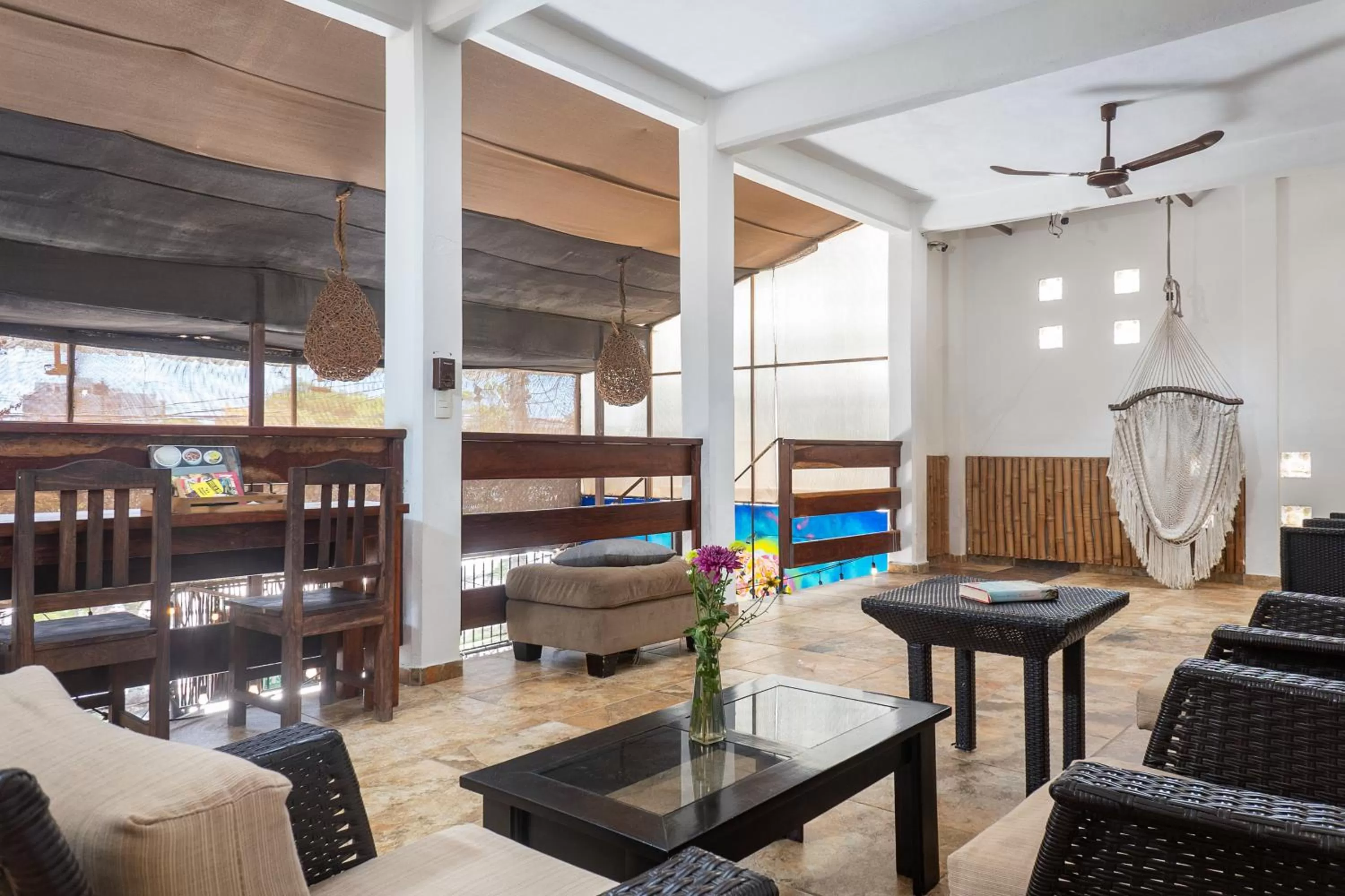 Living room in Casa Frida