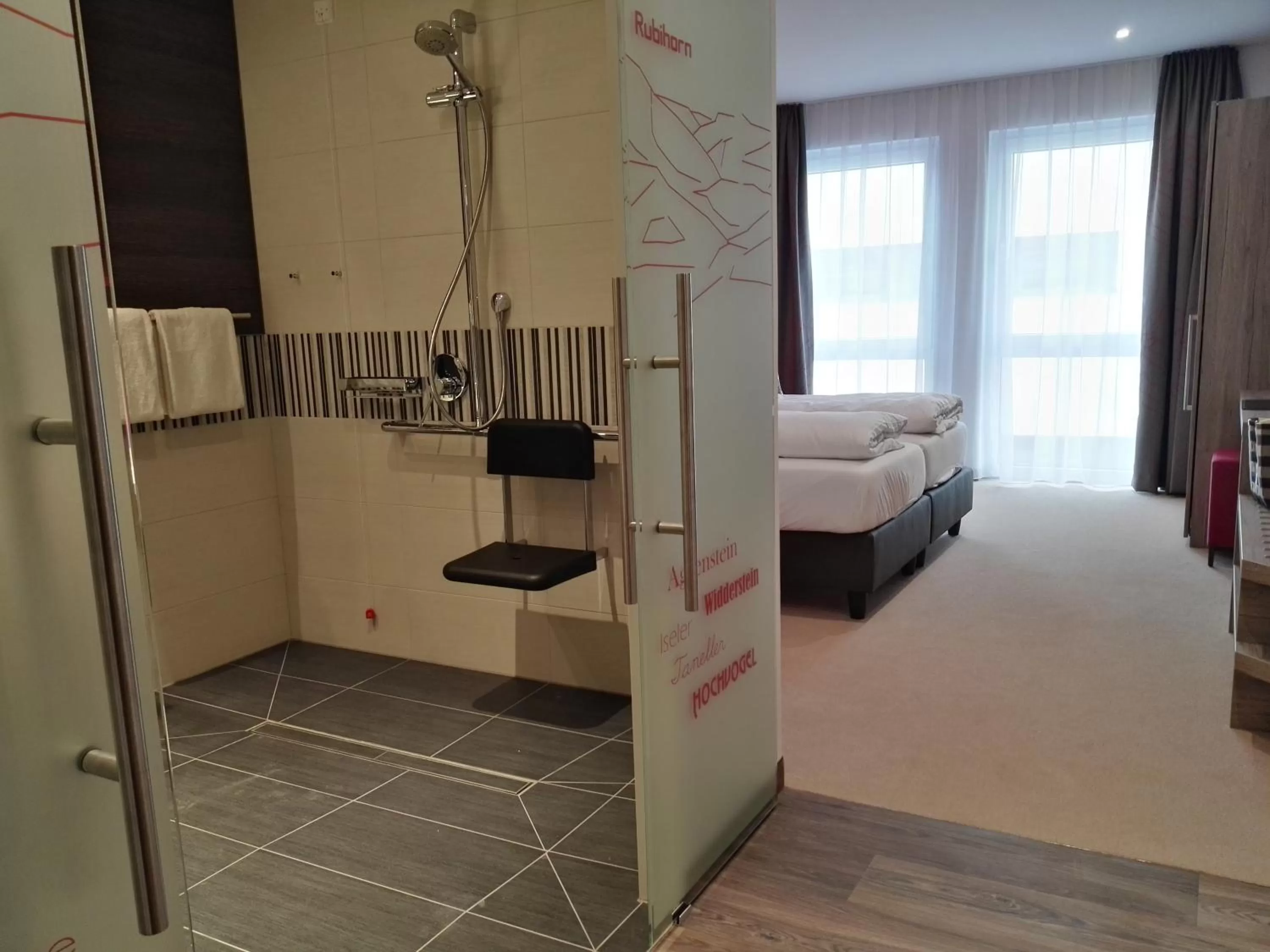 Photo of the whole room, Bed in Allgäu Art Hotel