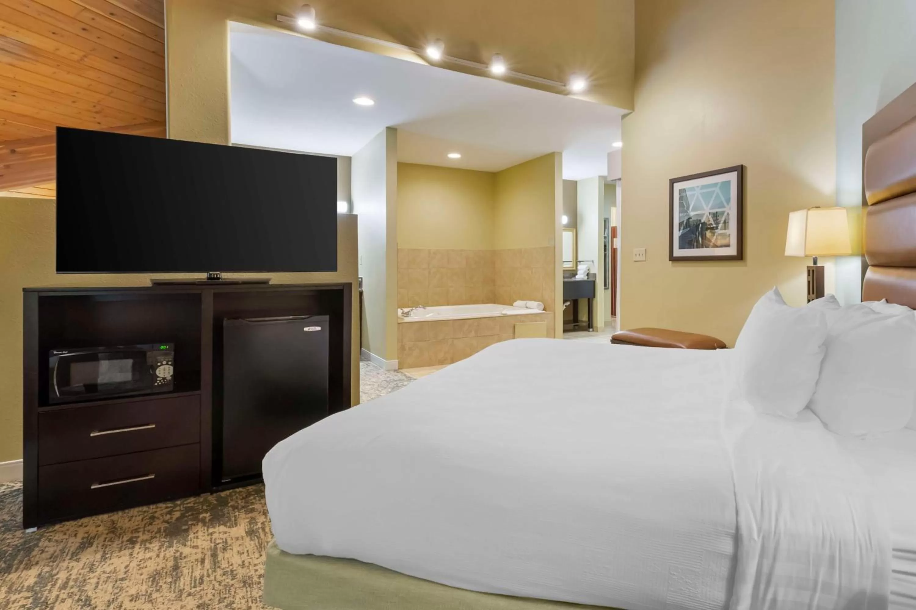 King Suite with Spa Bath - Non-Smoking in Spark By Hilton Wilmington Carolina Beach Rd