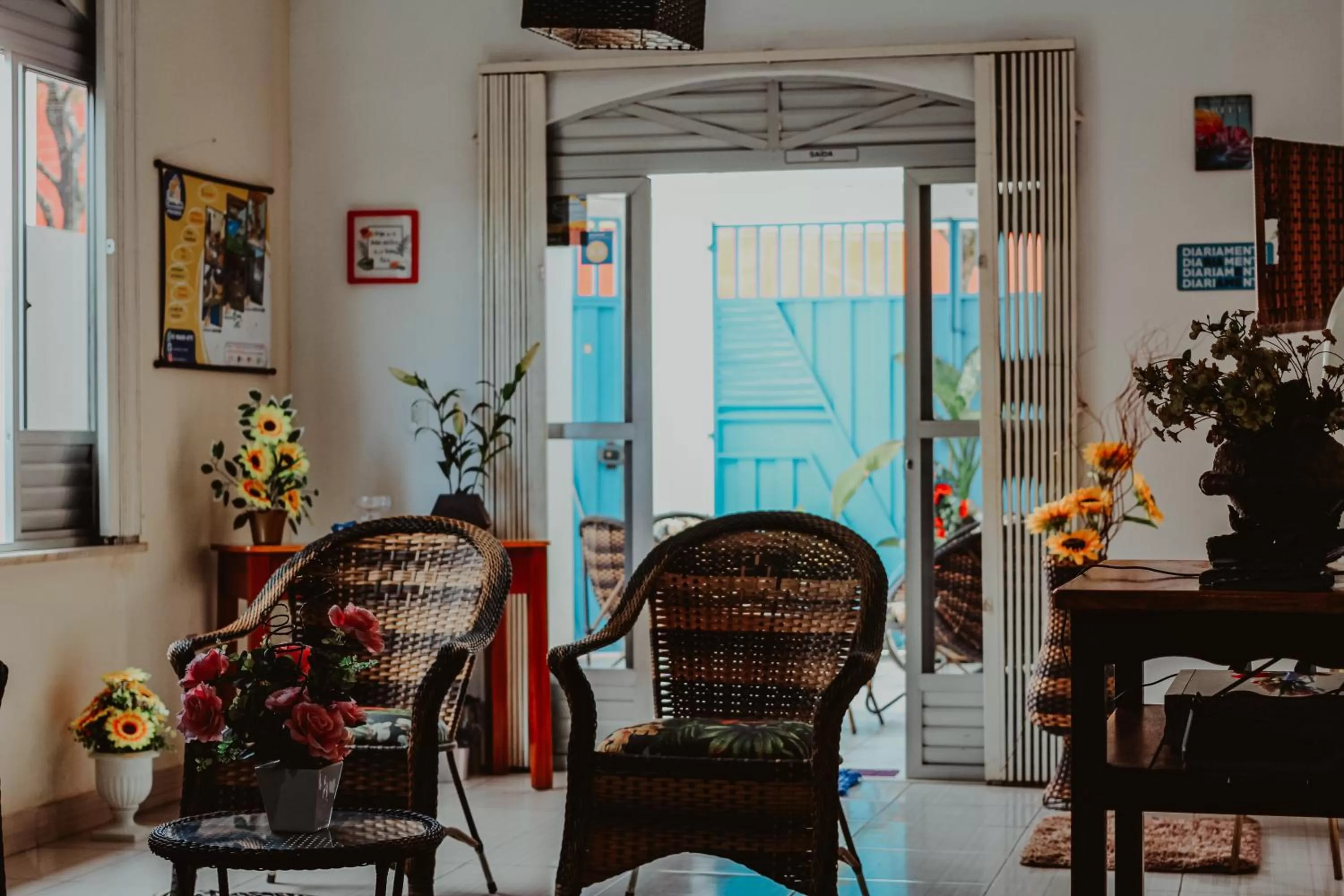 Living room in Pousada Casa do Ivo Santarém