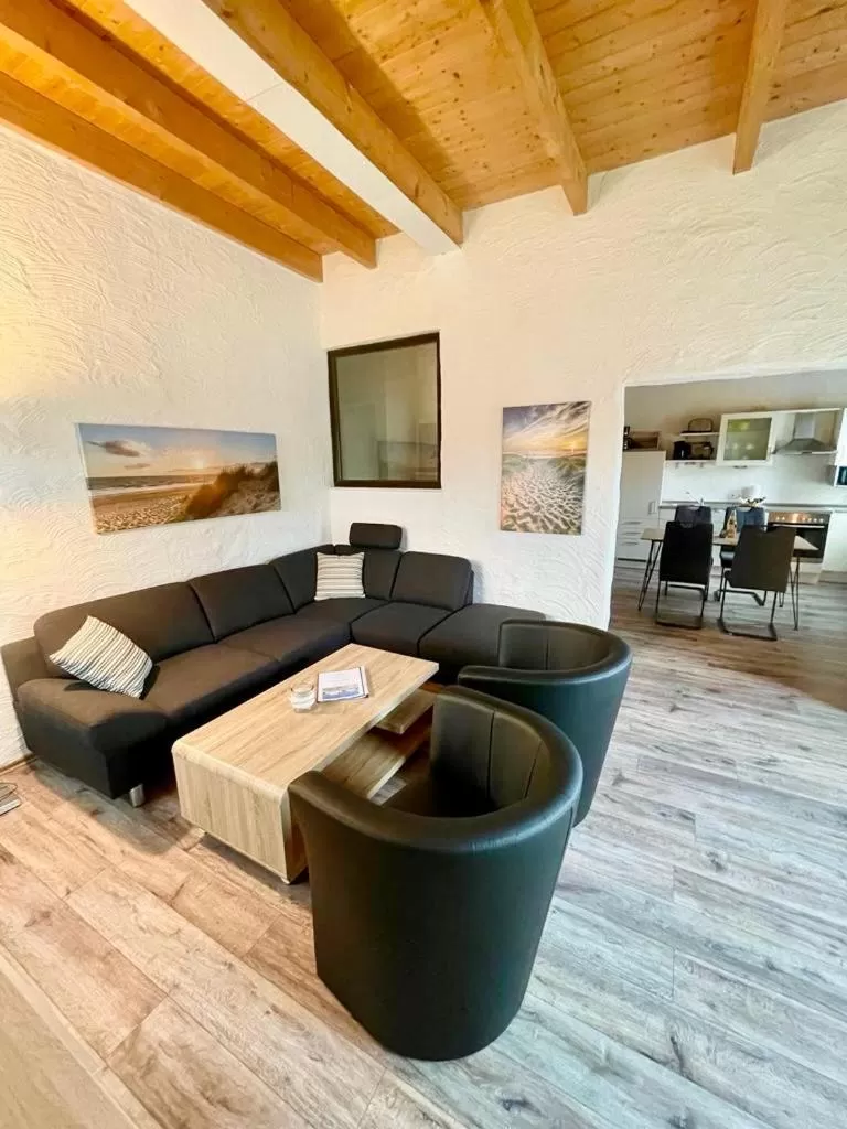 TV and multimedia, Seating Area in Villa Moorstern