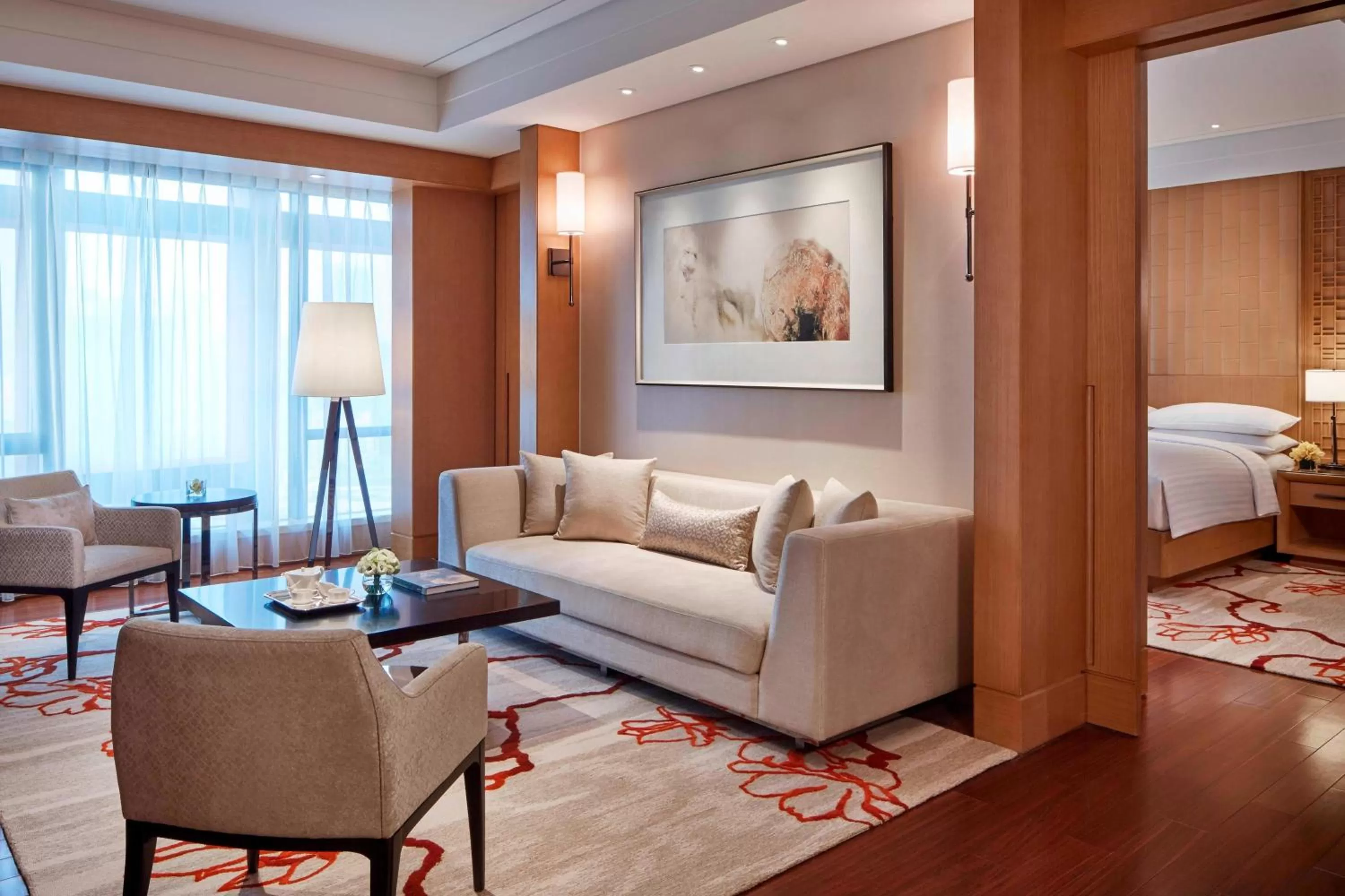 Photo of the whole room in Zhuhai Marriott Hotel