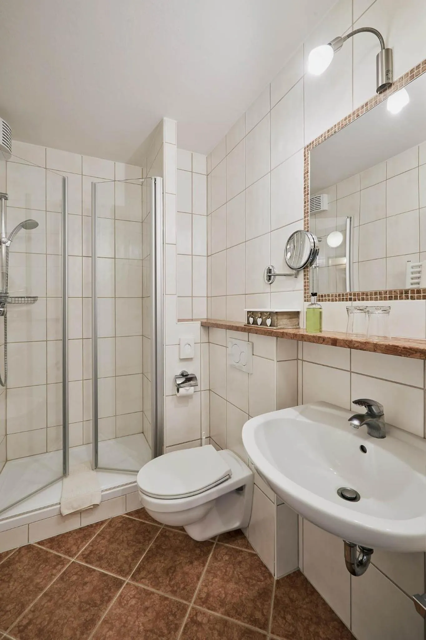 Bathroom in Gasthaus Hotel Oberwirt