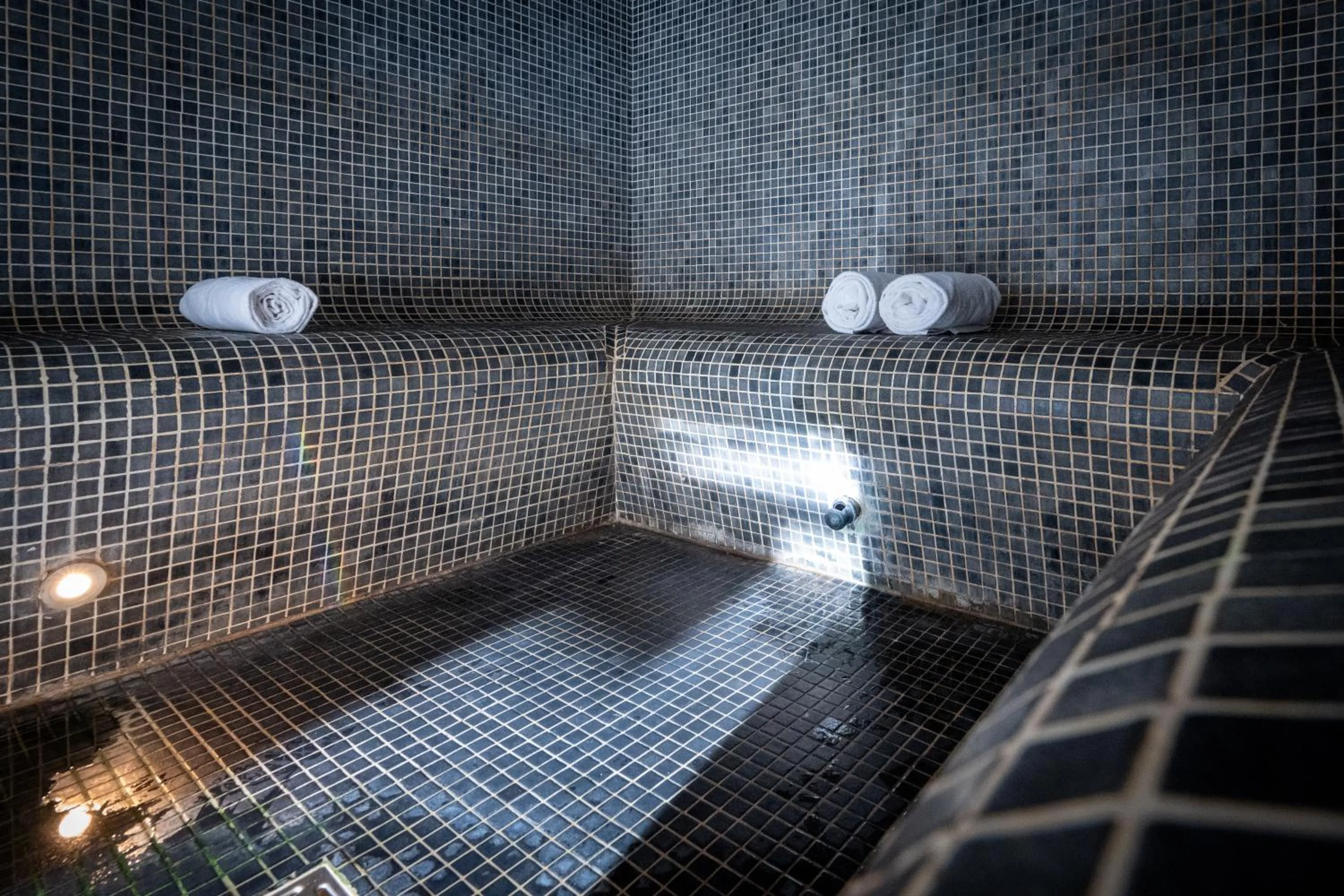 Steam room in Nemea Appart Hotel Le Lido Cagnes sur Mer