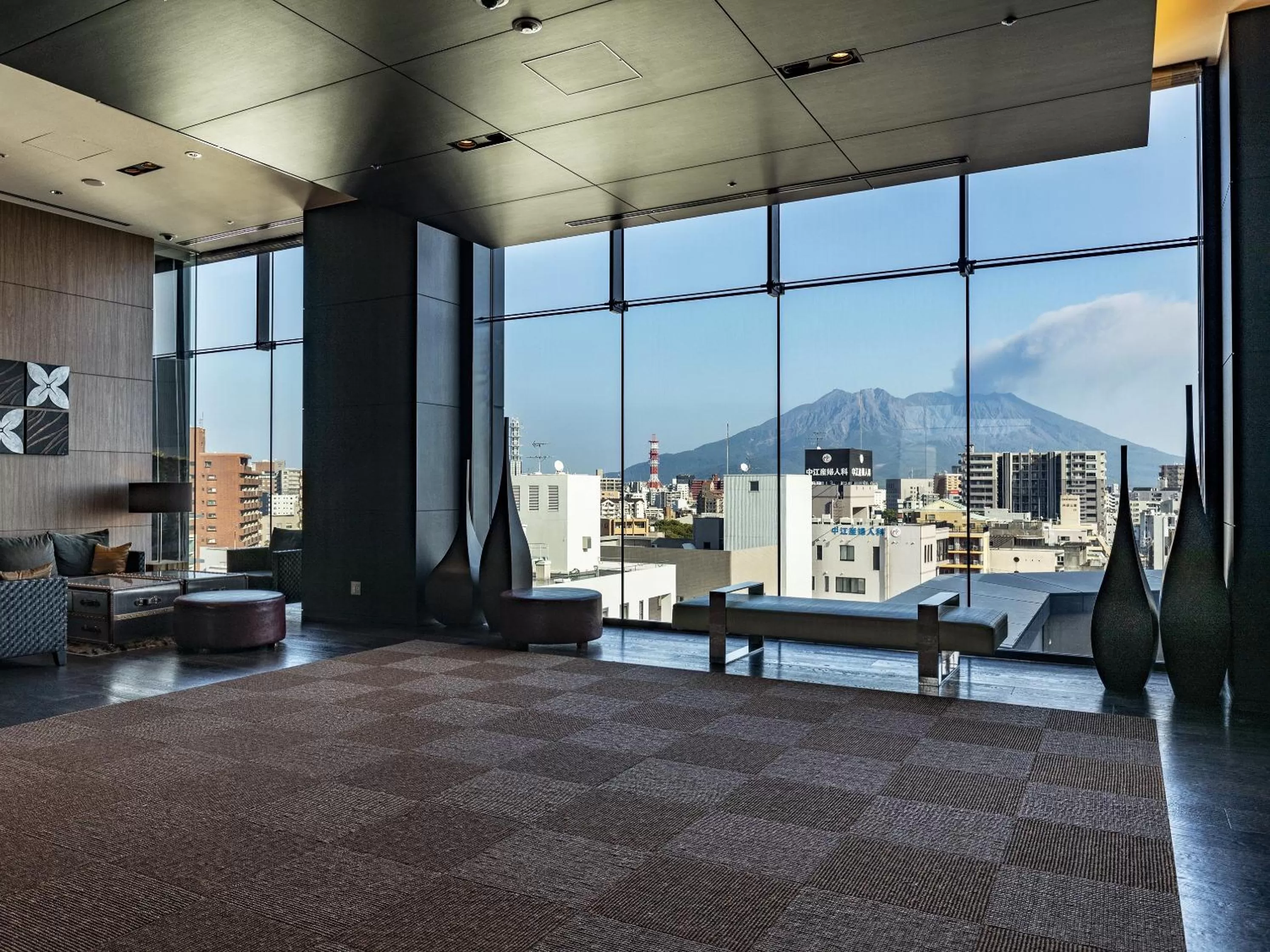 Lobby or reception in Solaria Nishitetsu Hotel Kagoshima