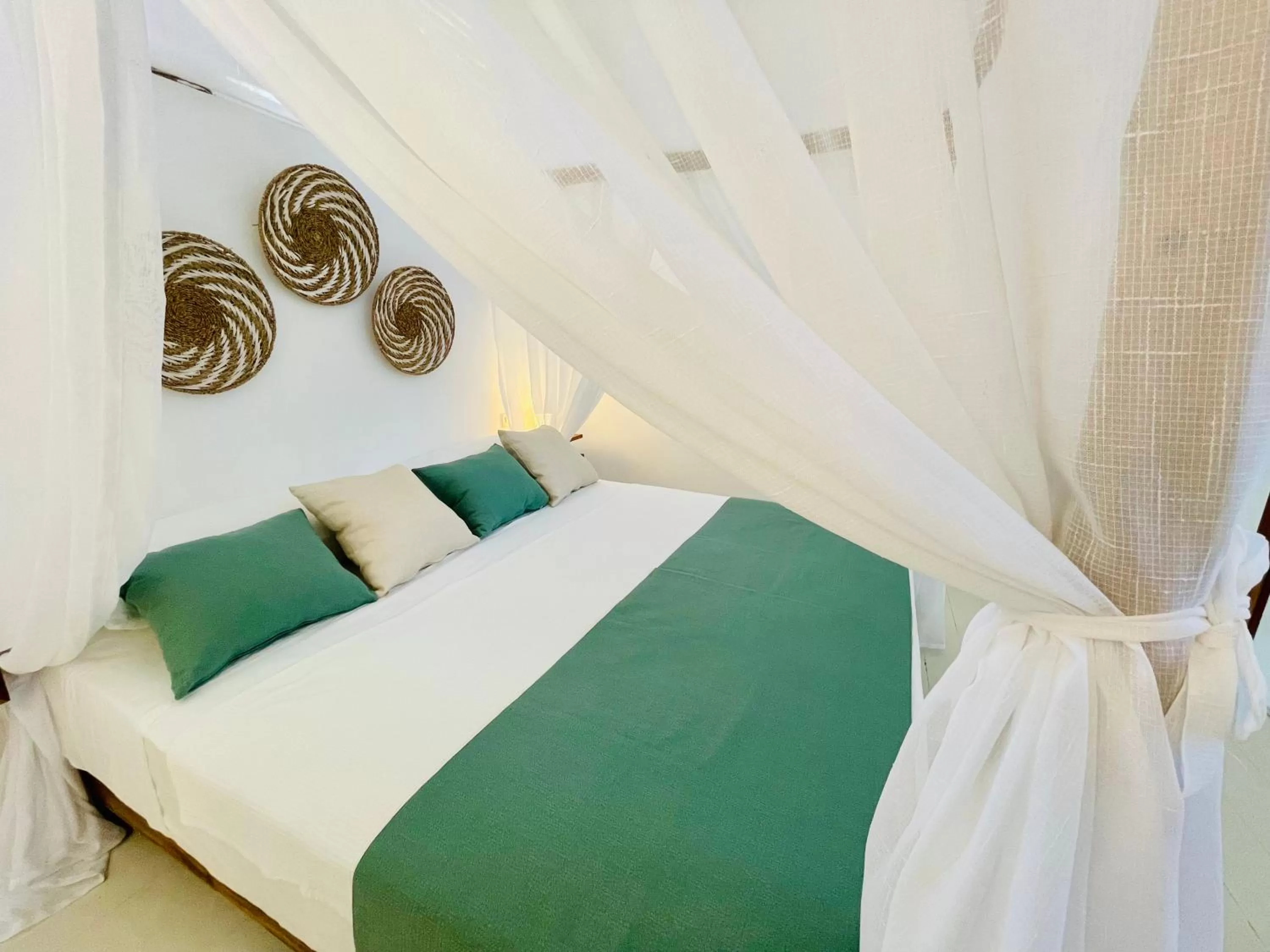 Bed in Leeloo Boutique Hotel