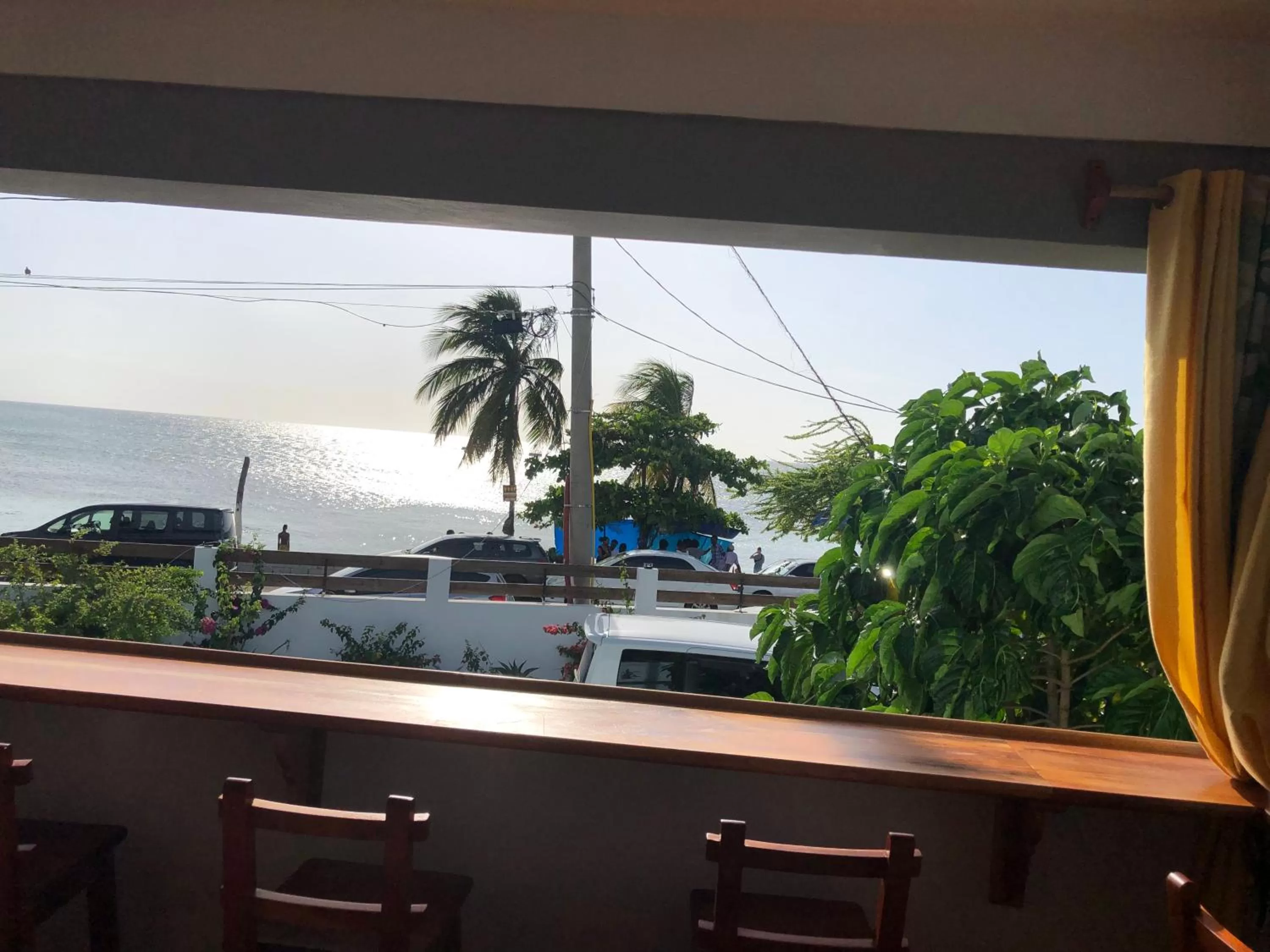 Sea view in Airport Beach Hotel