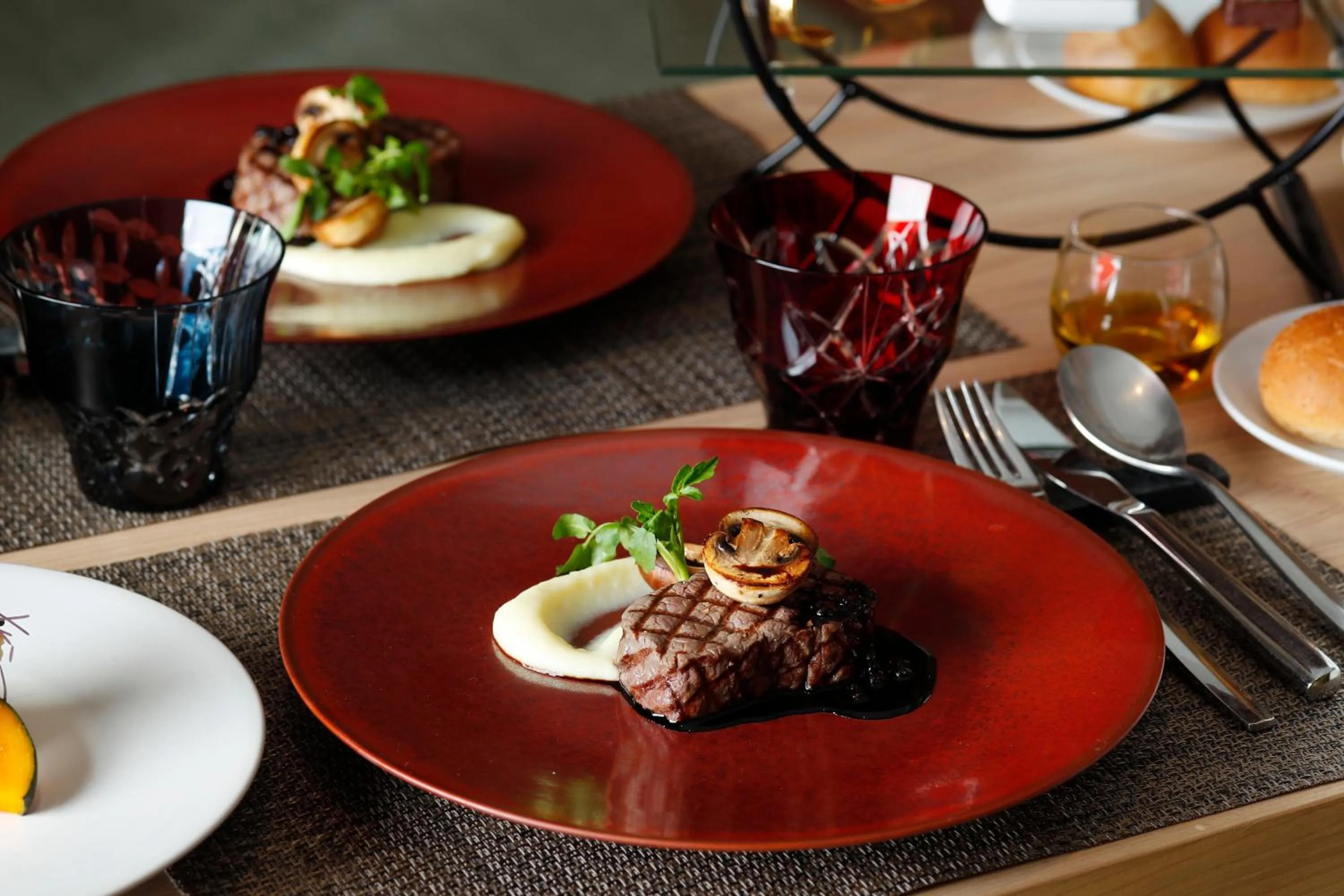 Food and drinks in Hotel Gajoen Tokyo