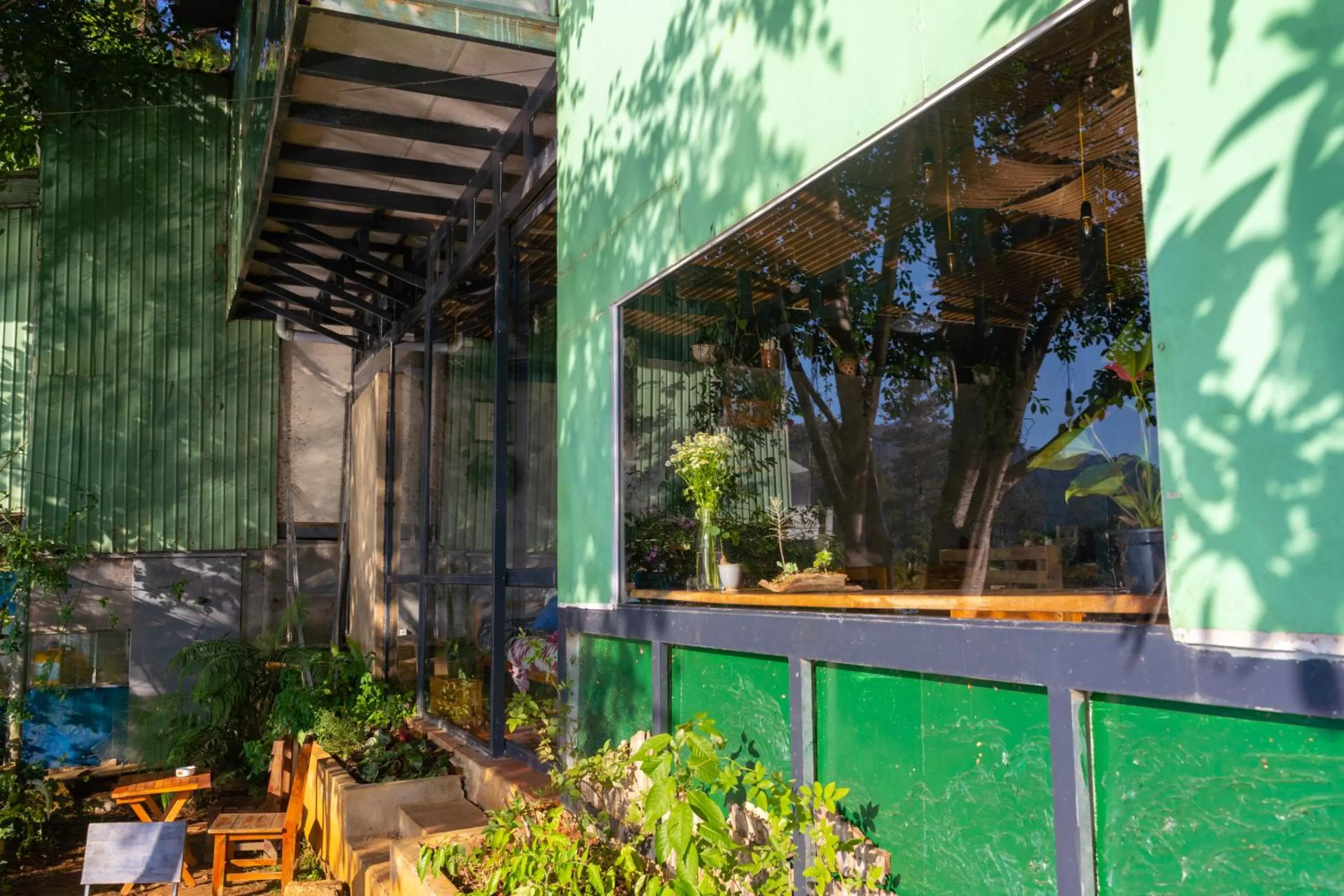 Patio in The Lake House Dalat