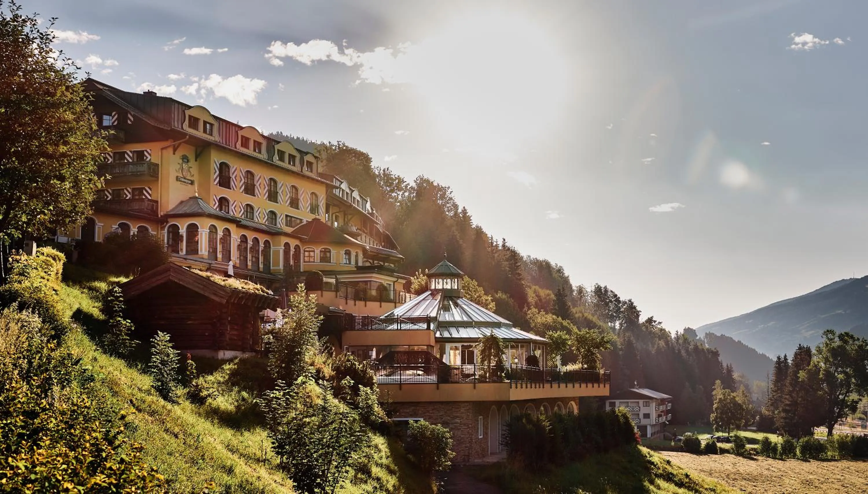 Bird's eye view in Hotel Pichlmayrgut