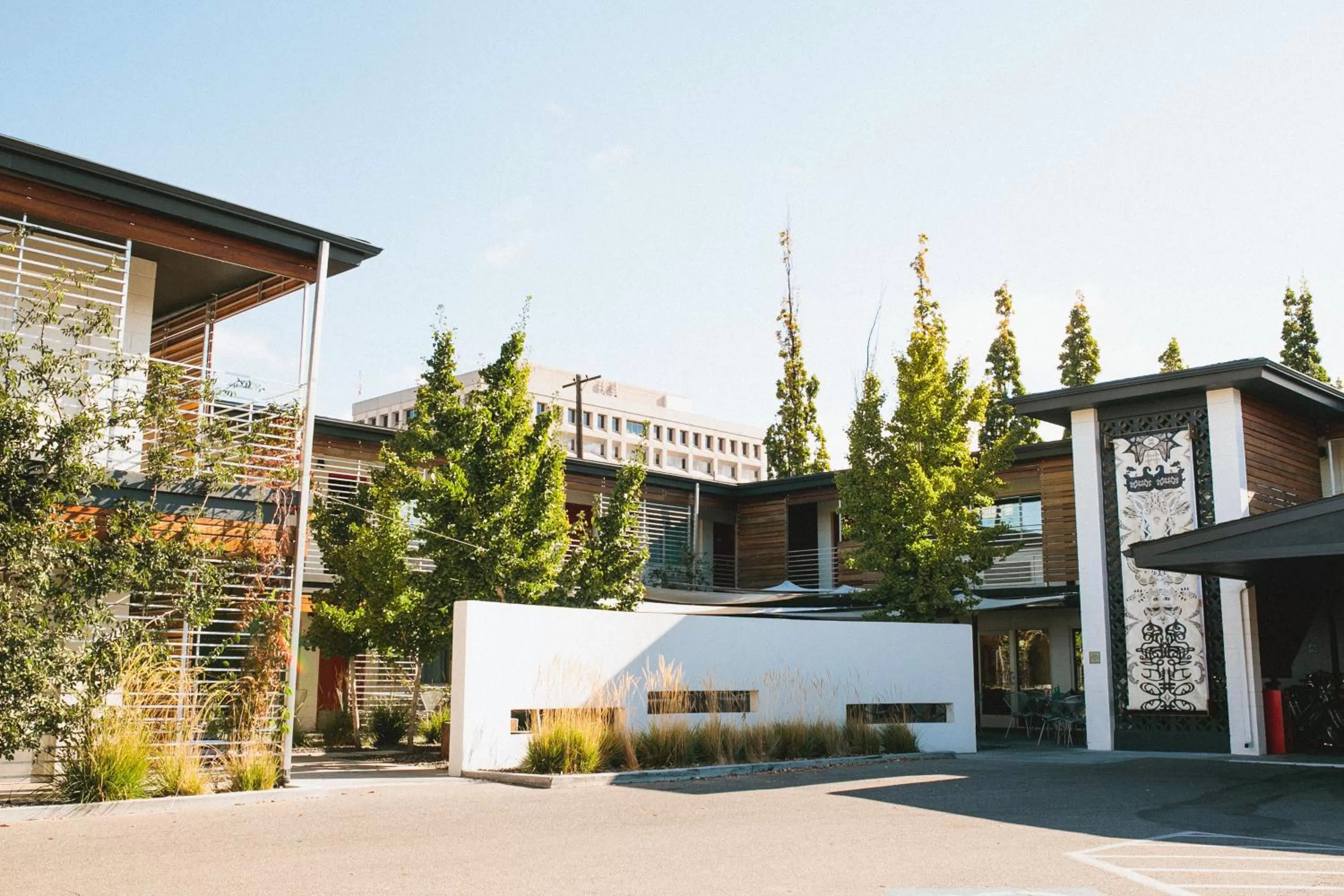 Property building in Modern Hotel