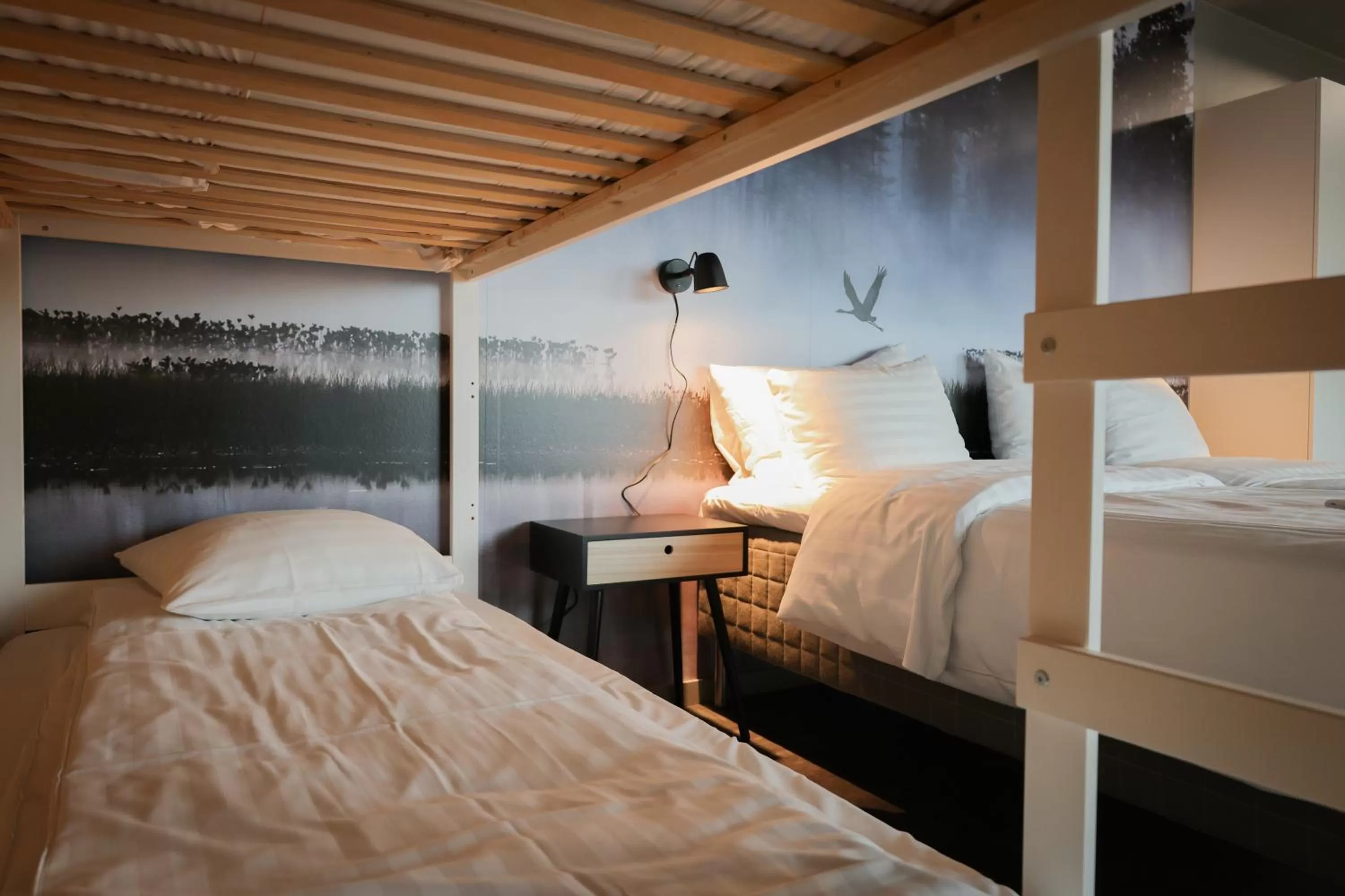 Bed in Park Hotel Liminka