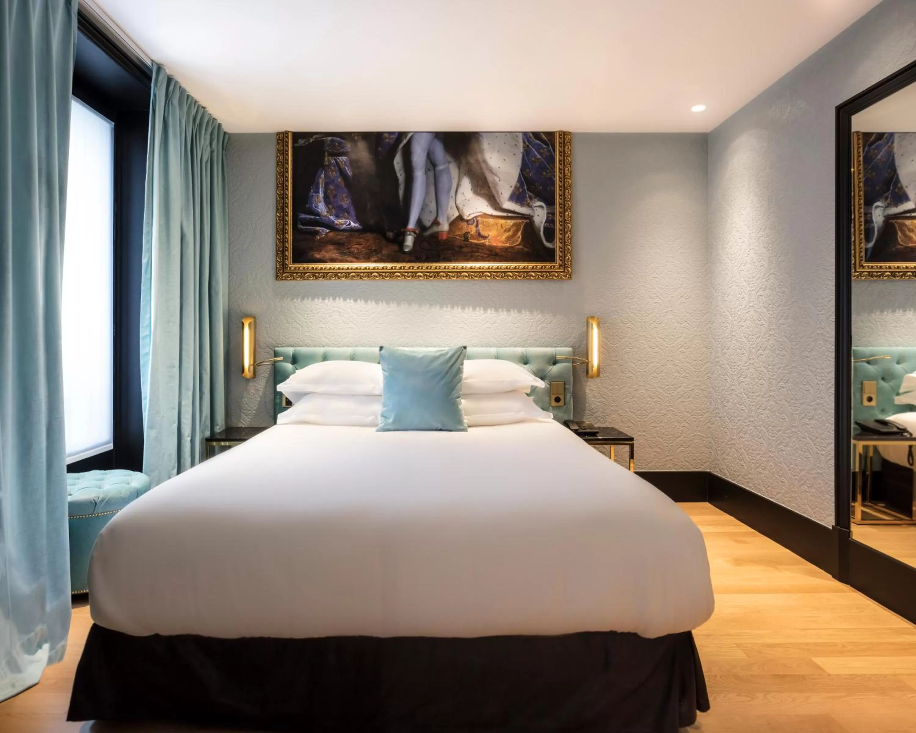 Photo of the whole room, Bed in Hotel Eiffel Petit Louvre