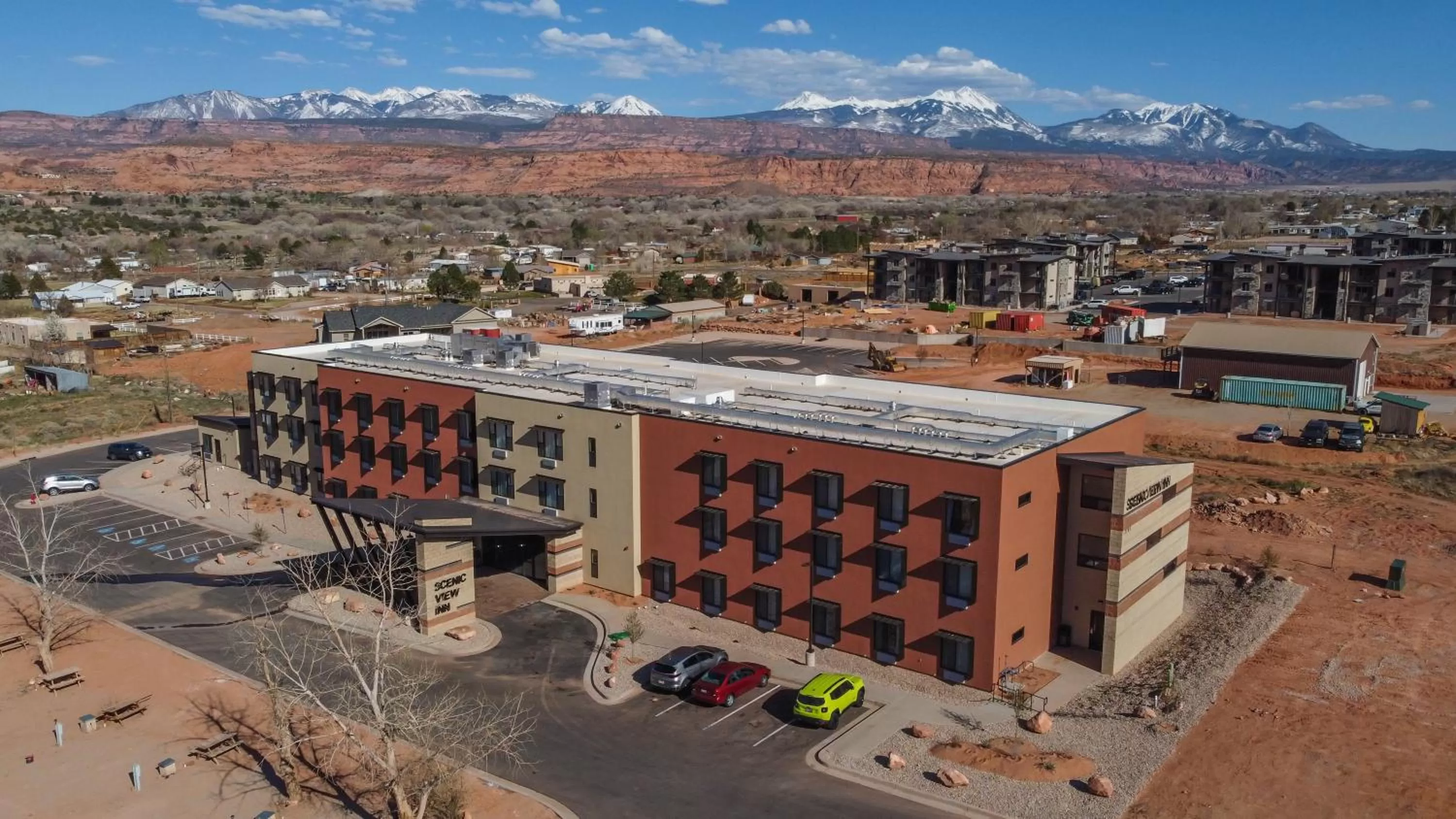 Property building in Scenic View Inn & Suites Moab