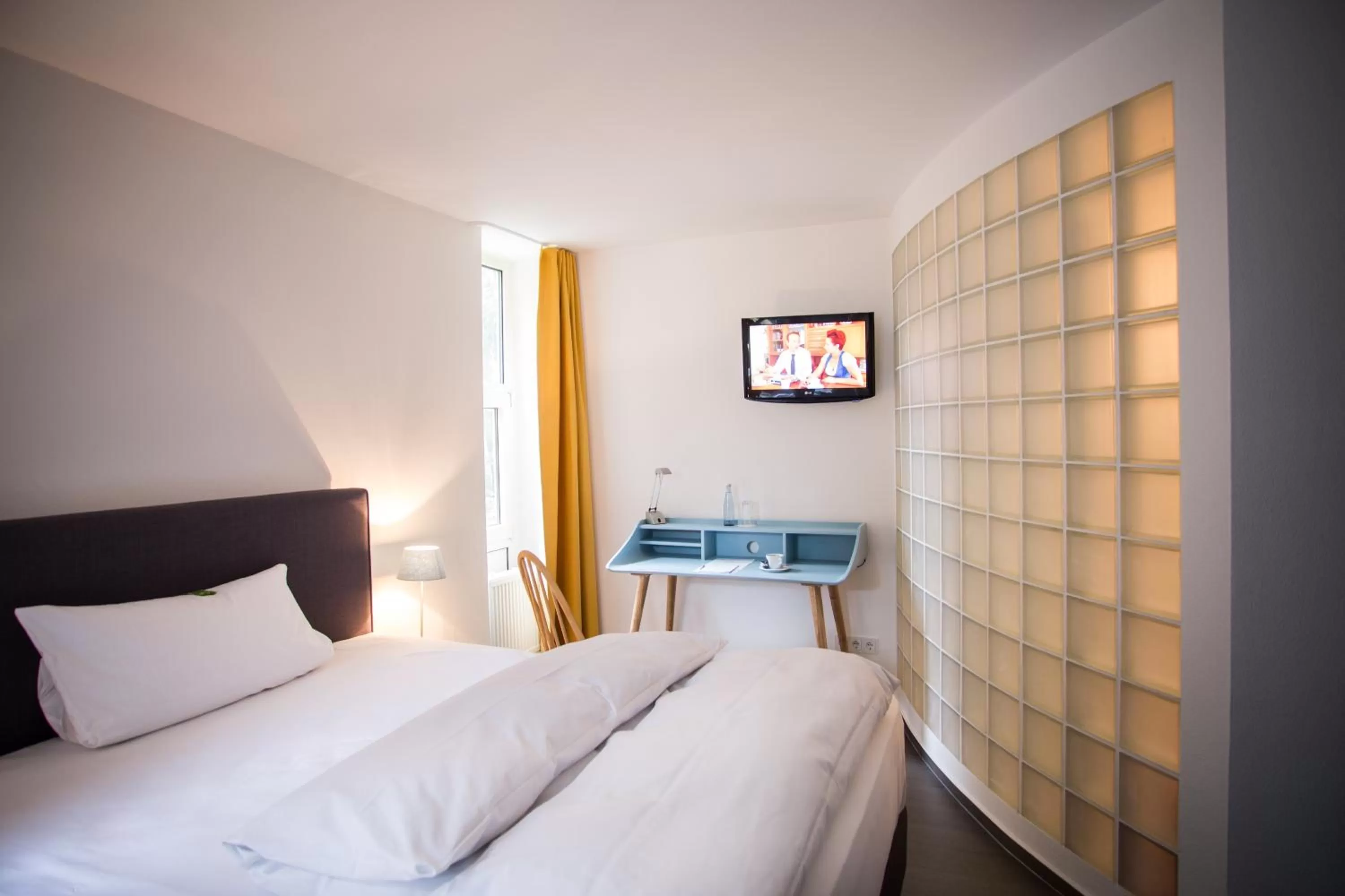 Photo of the whole room, Bed in Wald & Golfhotel Lottental