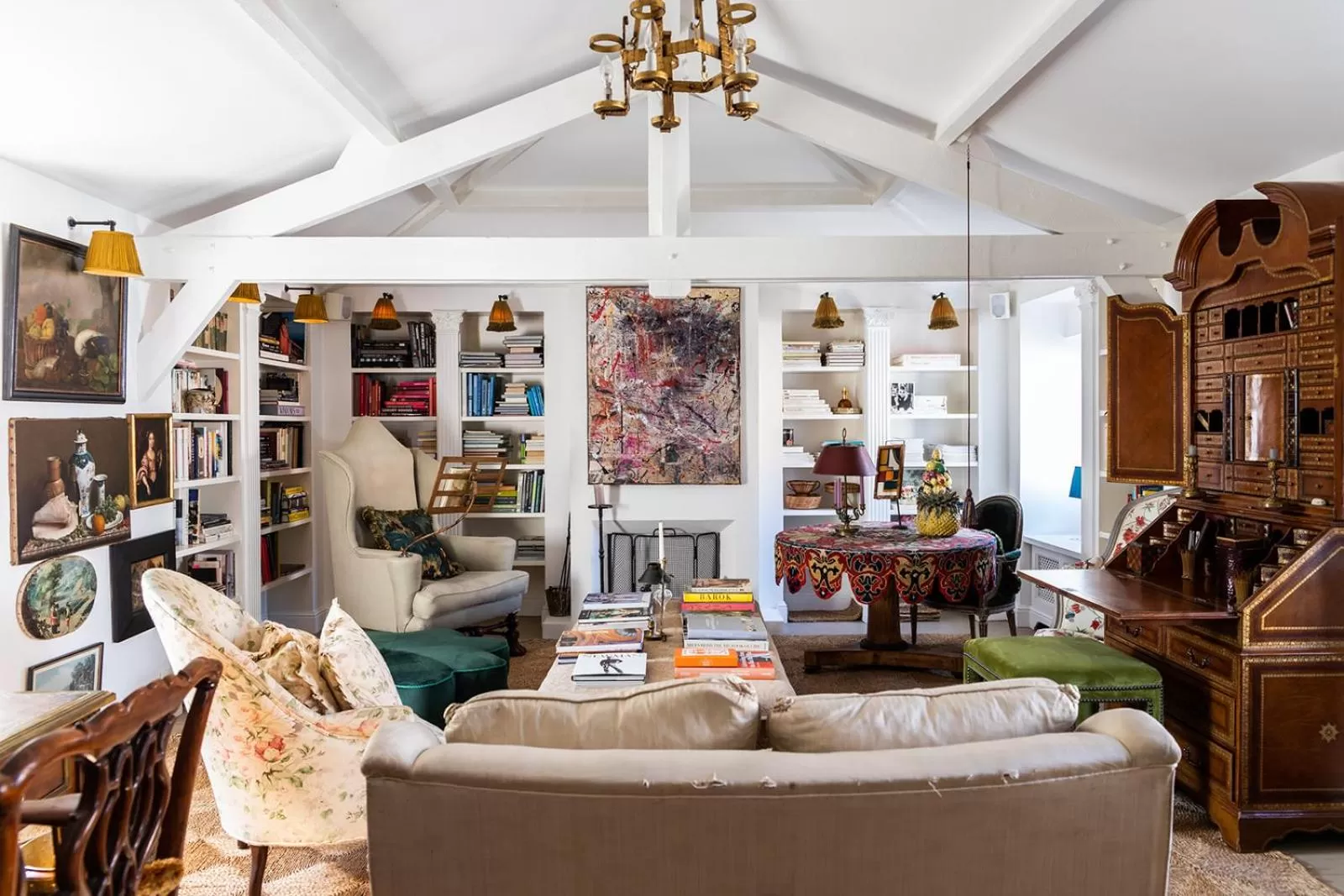 Library in Molenmeers Boutique Guesthouses