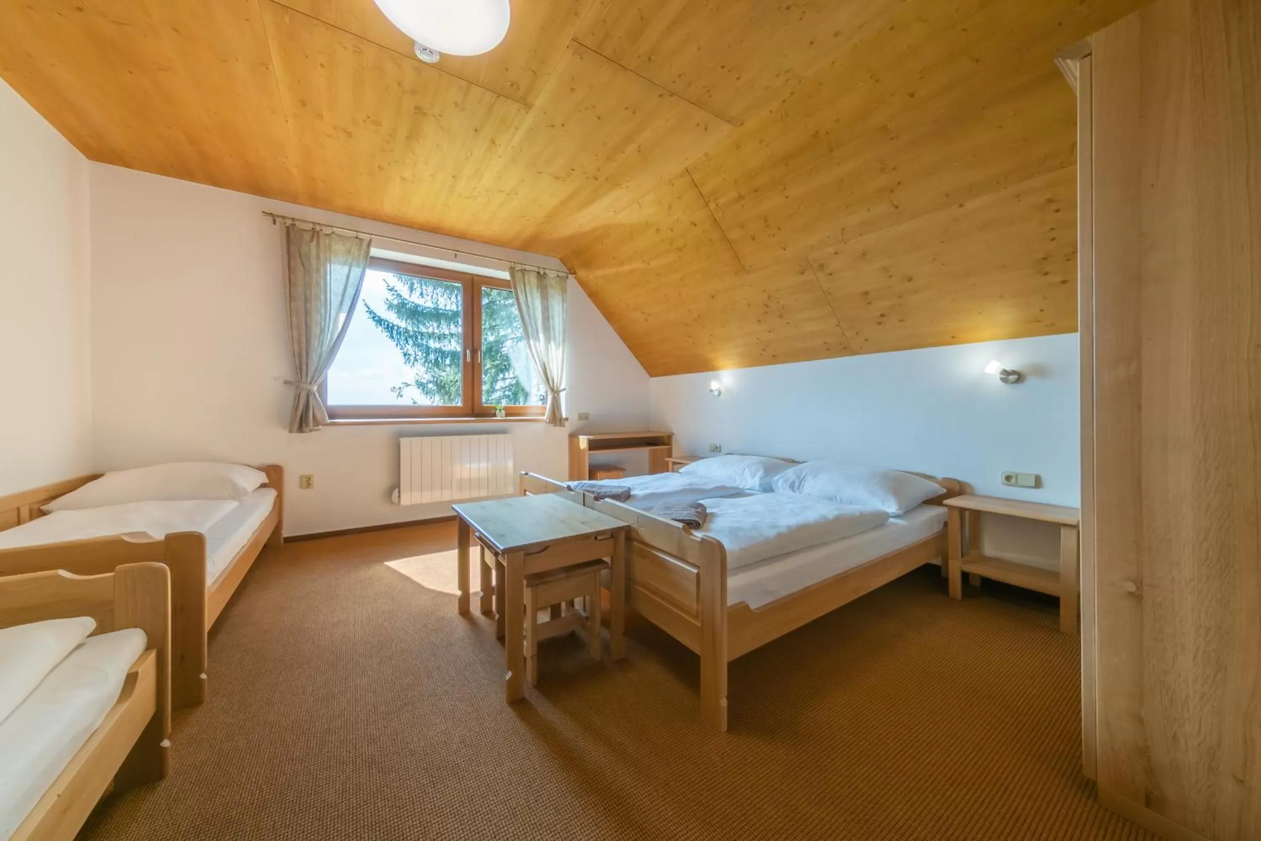 Bed in Horský Hotel Kohútka