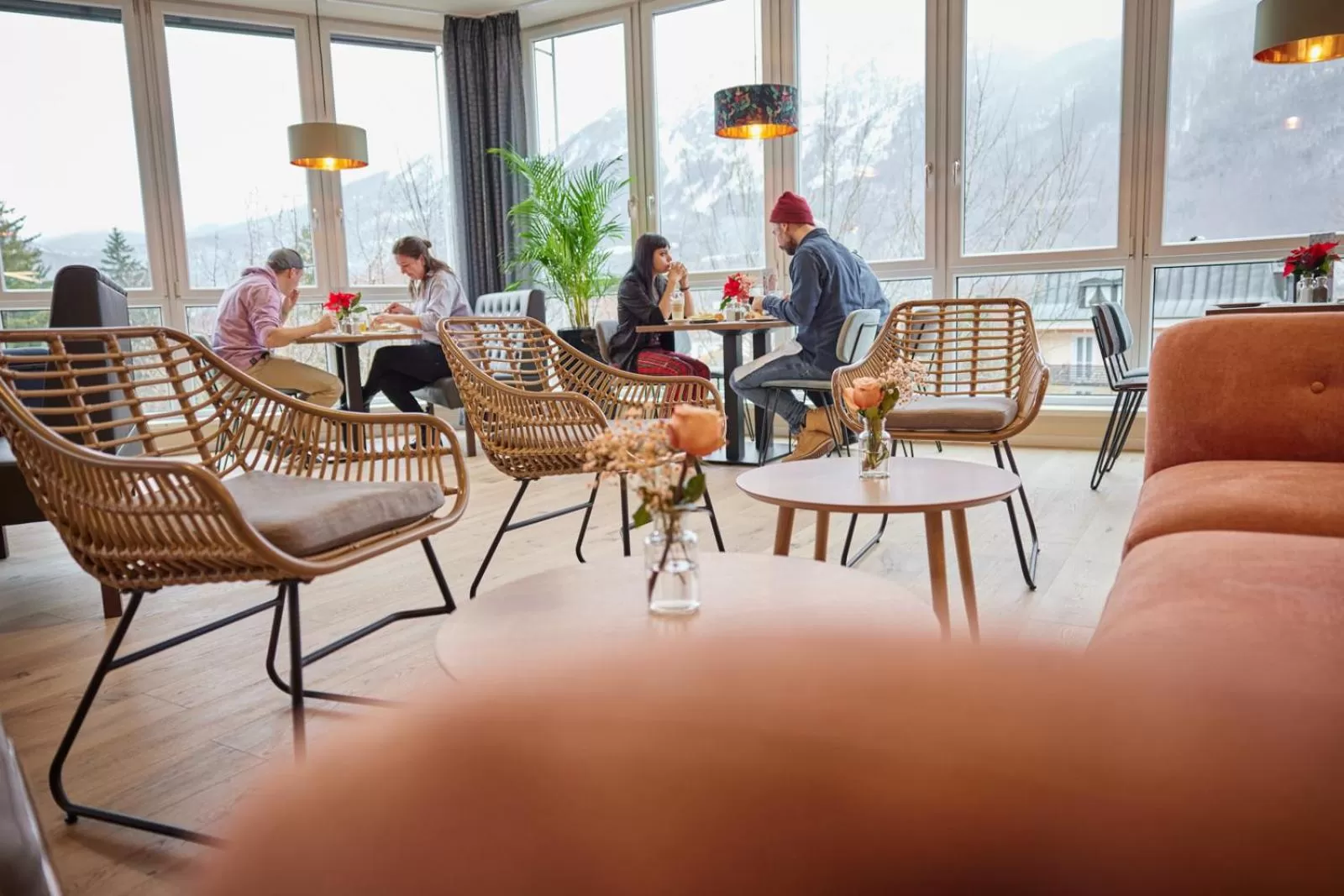 Restaurant/places to eat in Boardinghouse Das RUNDUM