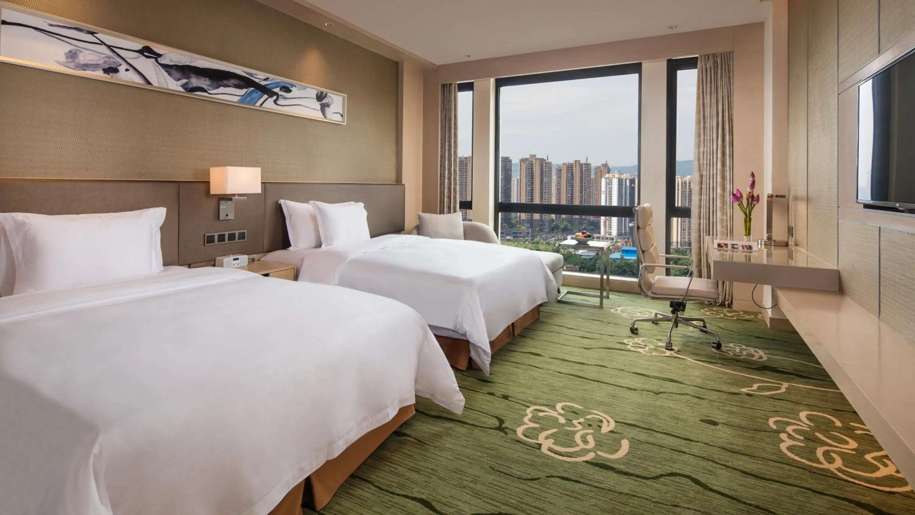 Photo of the whole room, Bed in Holiday Inn Chongqing University Town by IHG