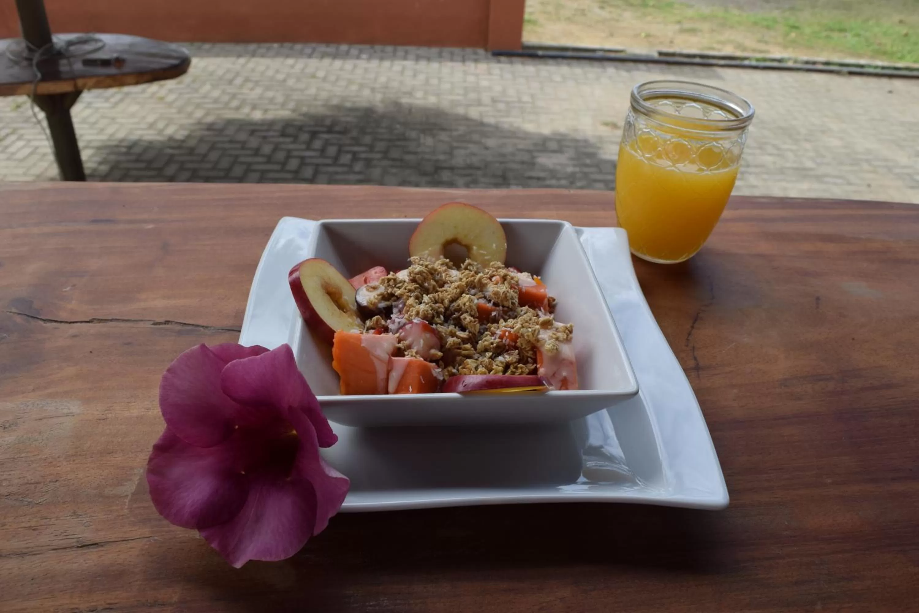 Breakfast in Apartotel Flamboyant