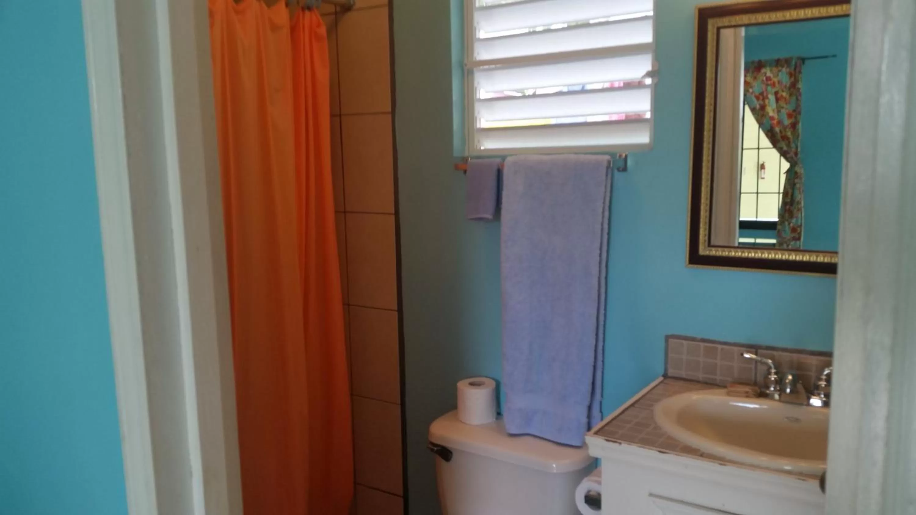 Bathroom in Barefoot Beach Belize
