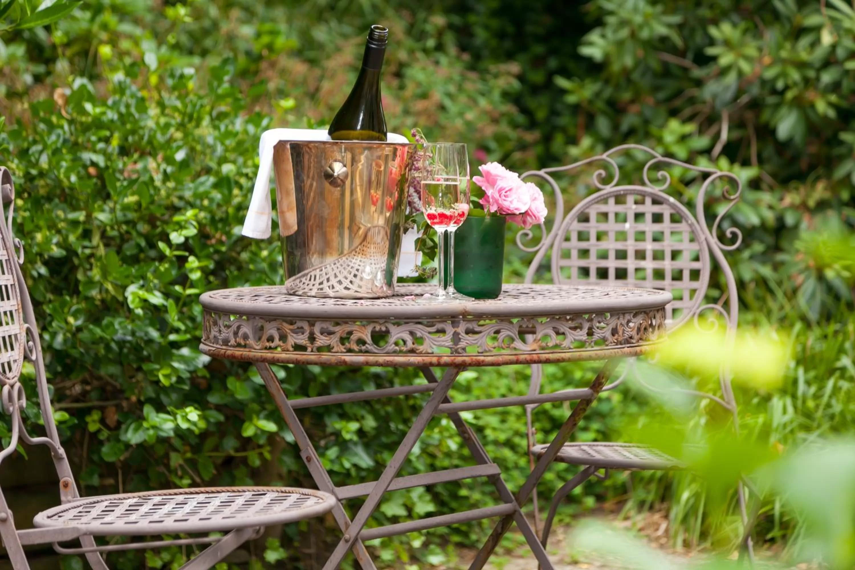 Balcony/Terrace in Gästehaus Schloss Bothmer