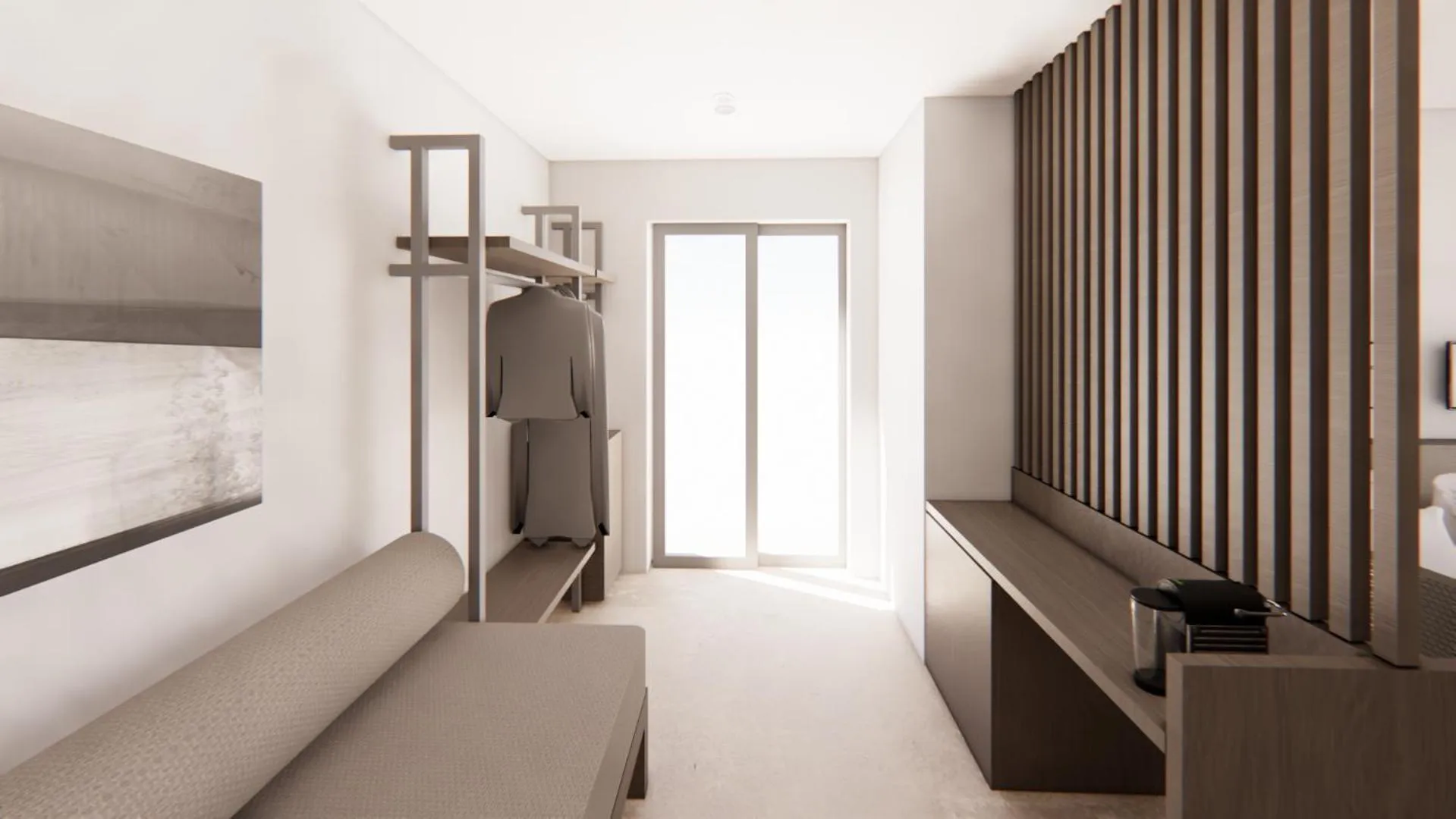 Bed in Astron Hotel Rhodes