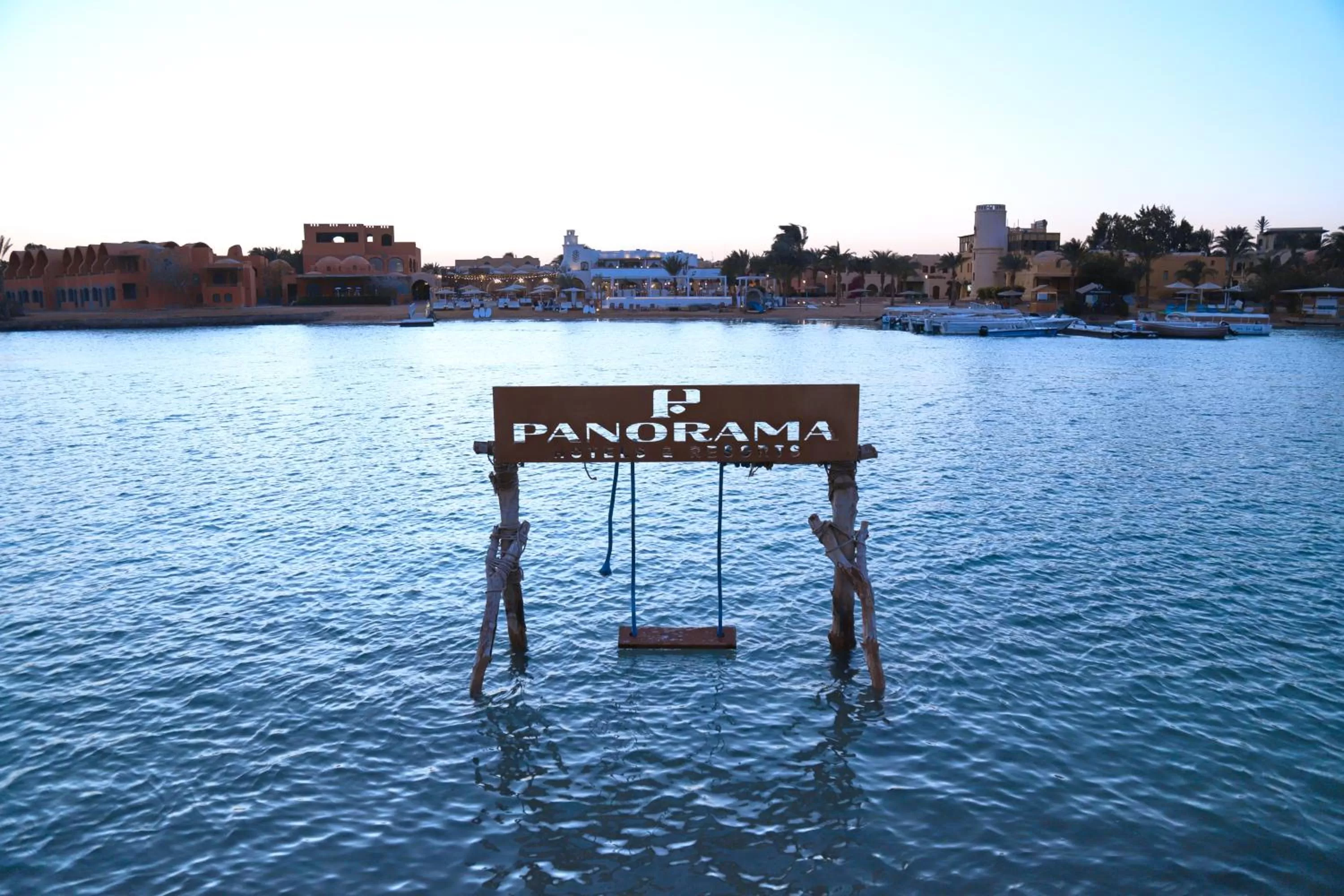 Lake view in Panorama Bungalows Resort El Gouna