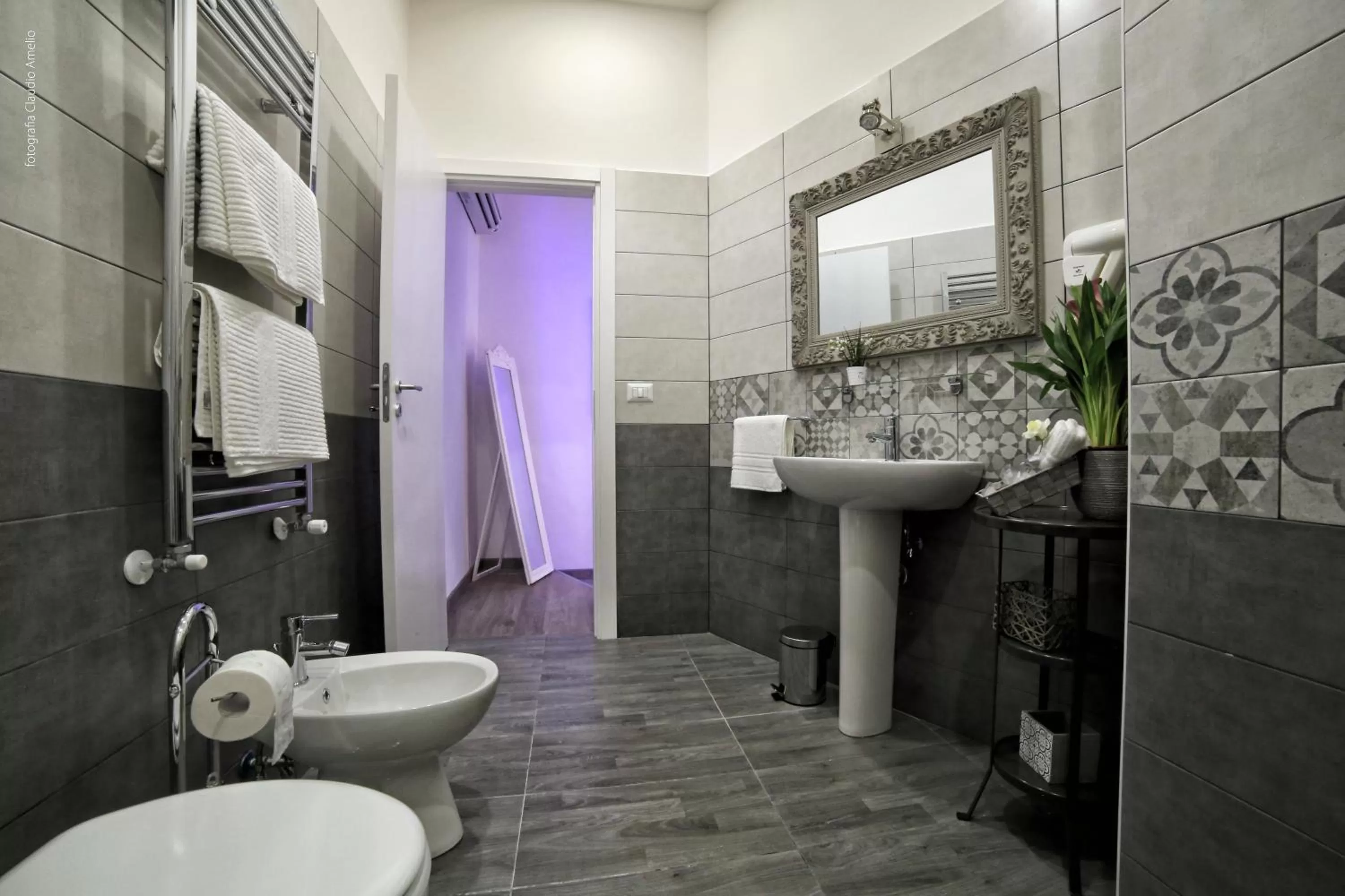 Bathroom in Bourbon House