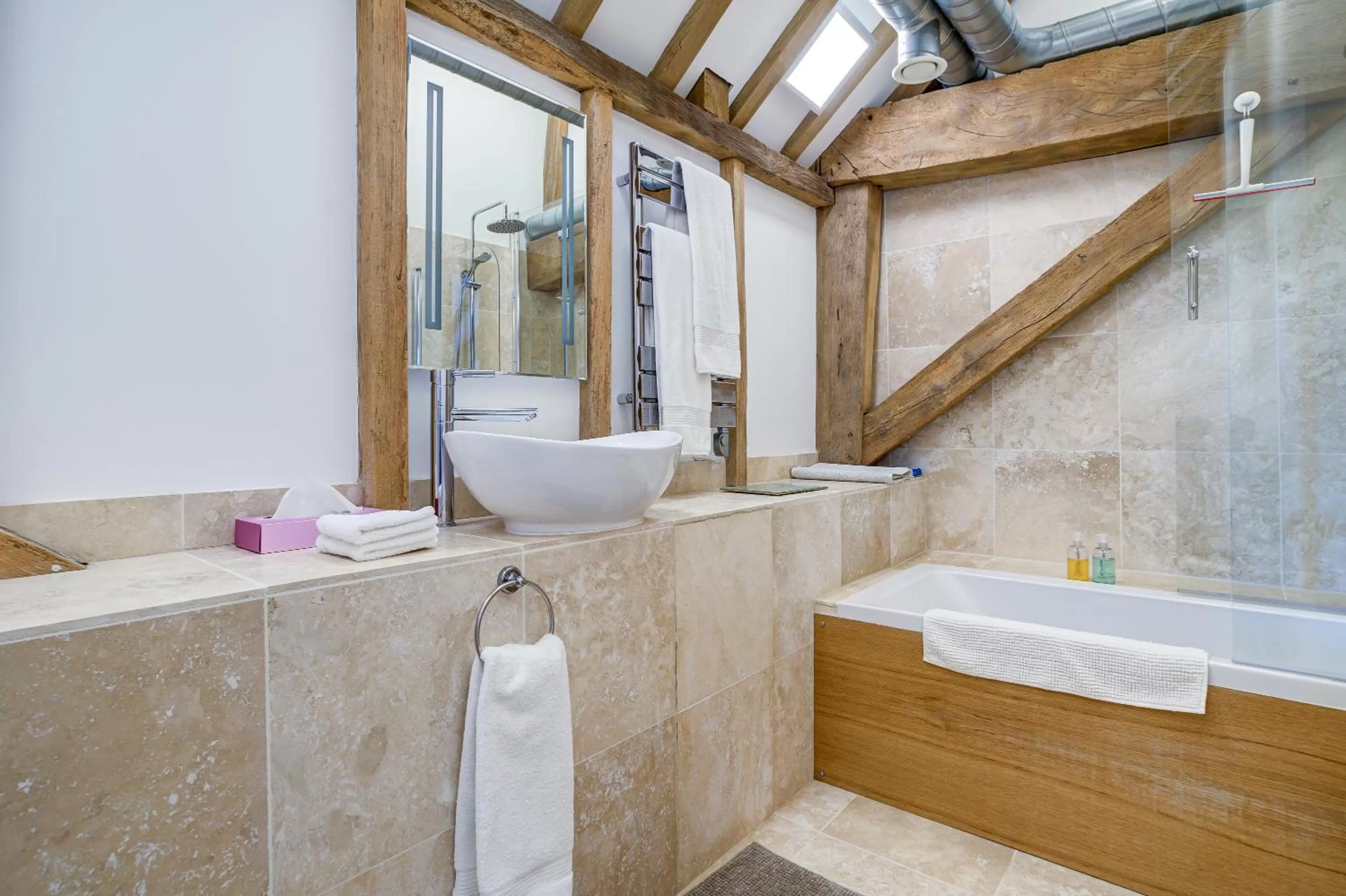 Bathroom in South Park Farm Barn
