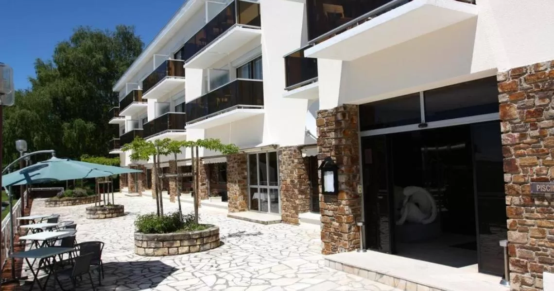 Balcony/Terrace in authentic by balladins – Rodez / Le Ségala