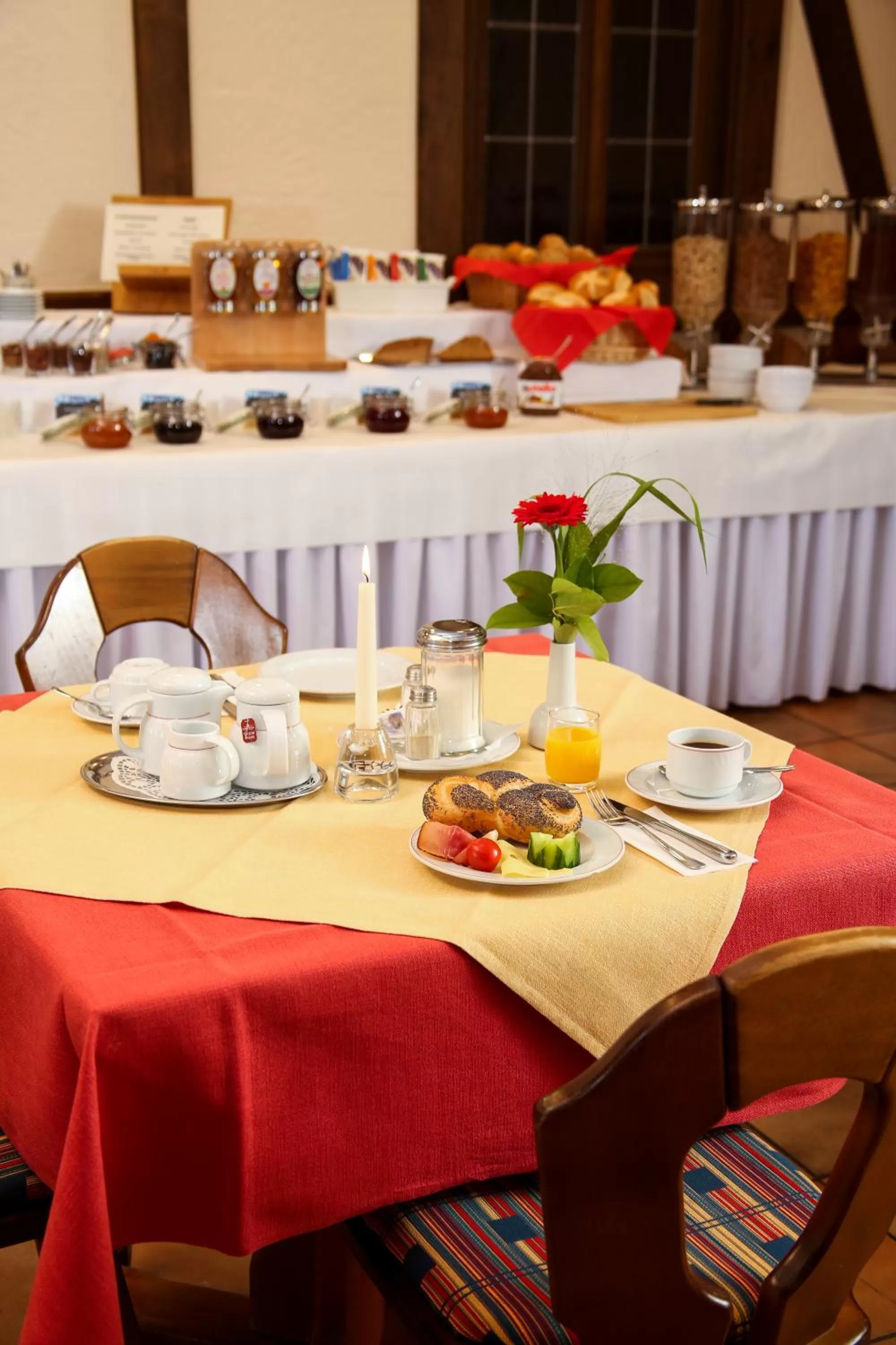 Breakfast in Hotel-Restaurant Stern