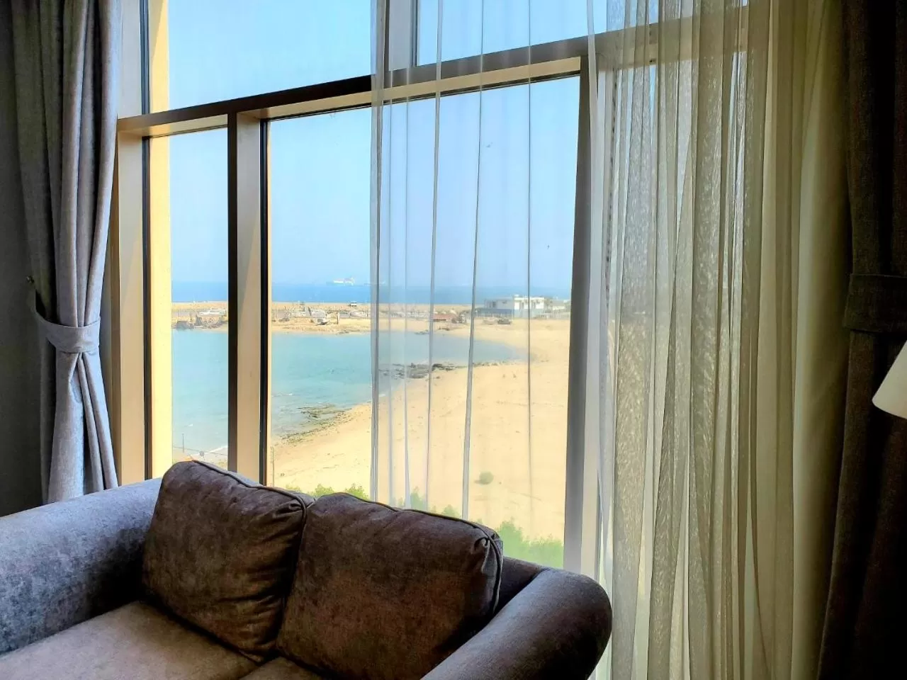 Sea view in Al Kout Beach Hotel