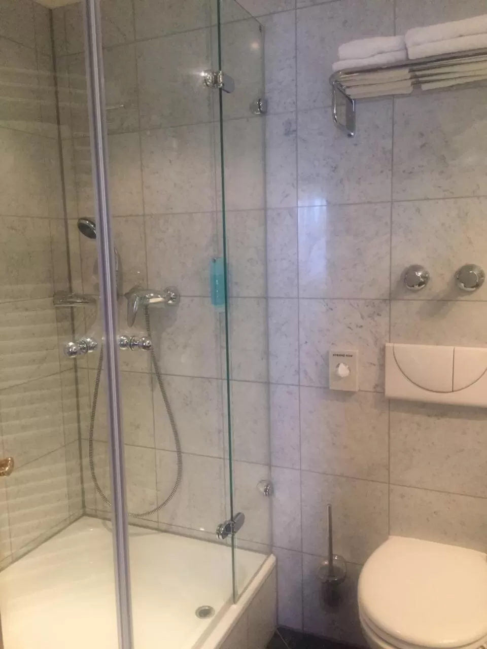 Shower in Schlosshotel Grünwald