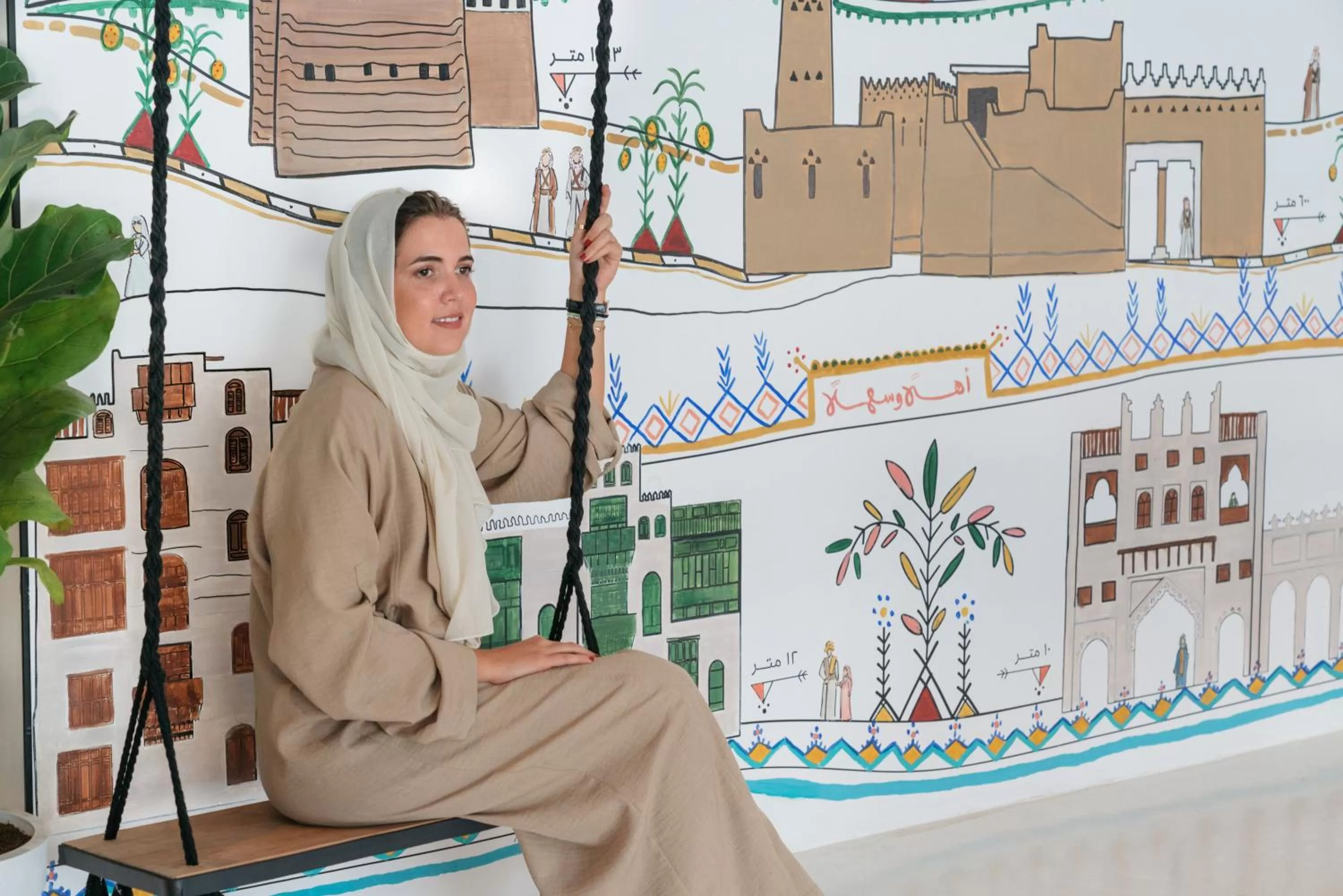 Patio in Shada Hotel Shatea - فندق شدا الشاطئ