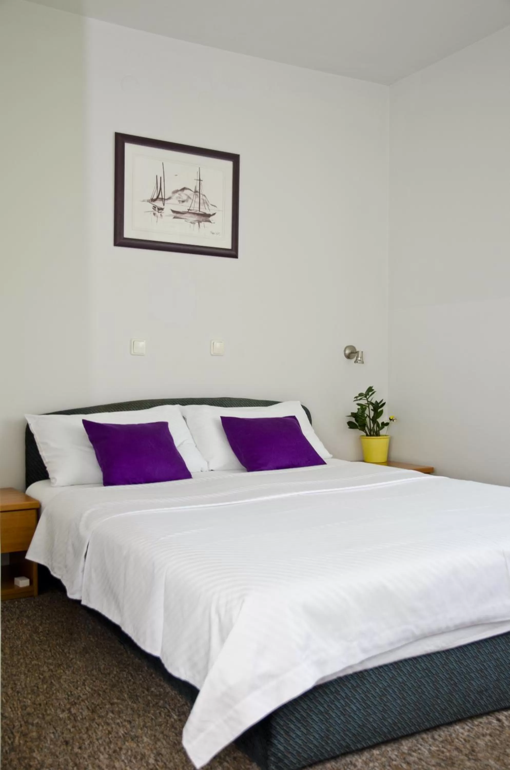 Bed in Hotel Fala Zagreb