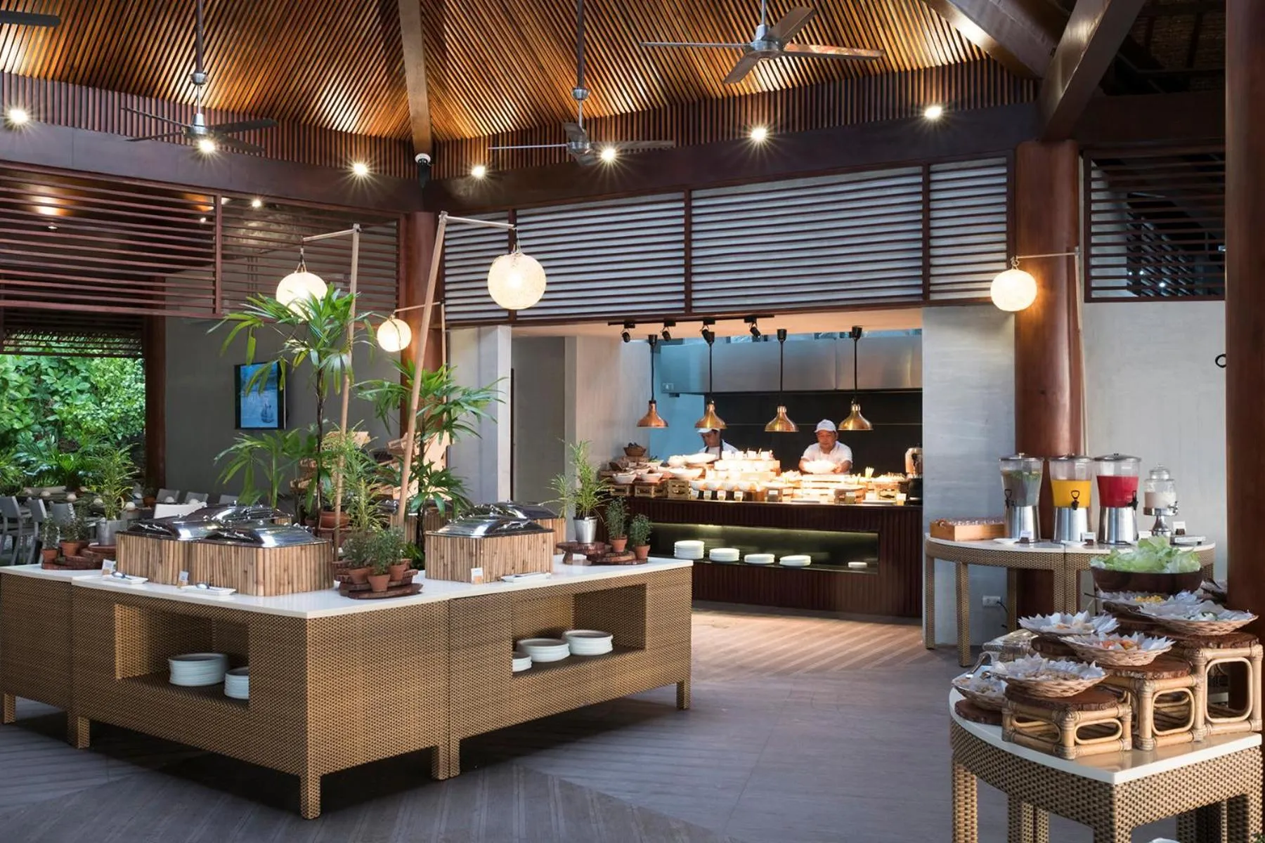 Breakfast in Bluewater Sumilon Island Resort