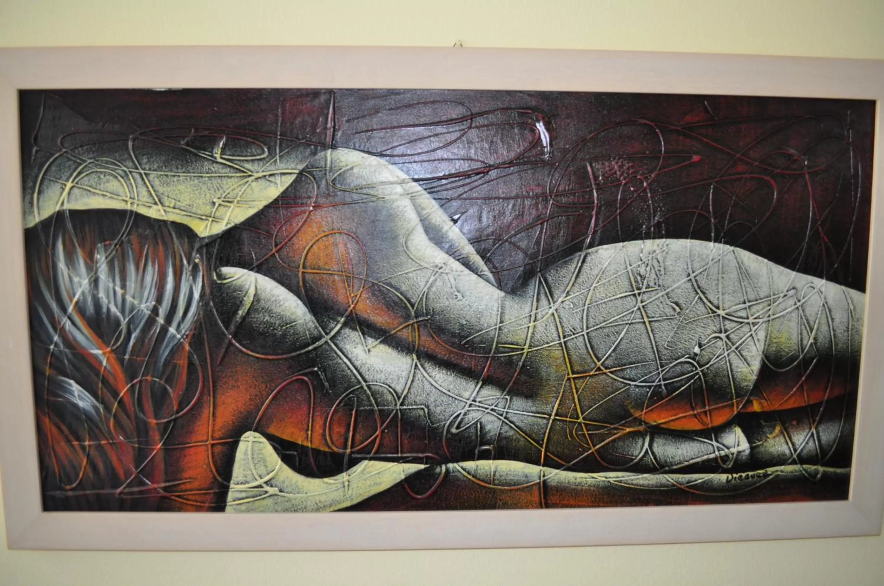 Decorative detail in Hotel Igea