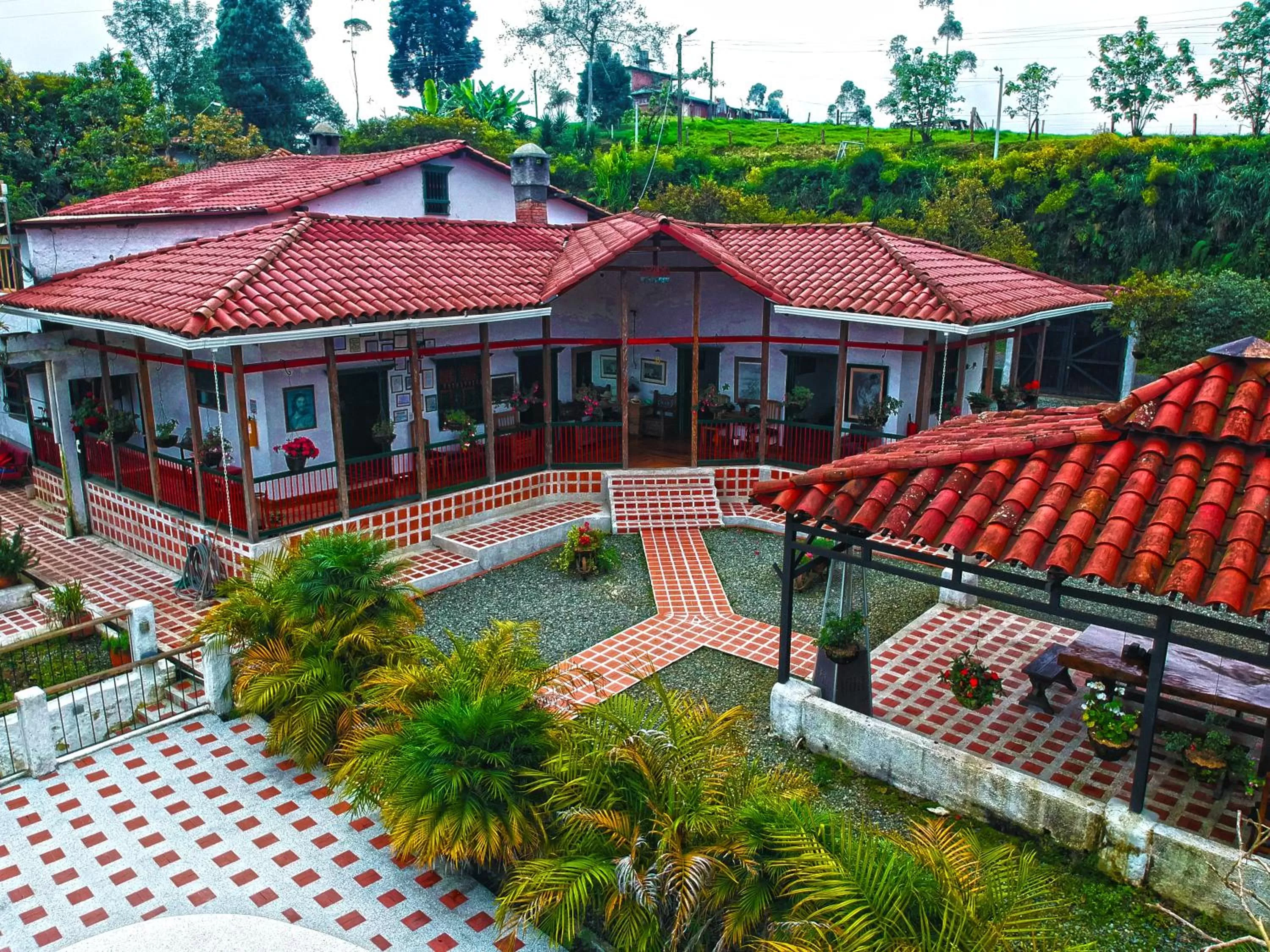 Facade/entrance, Property Building in Finca Campestre La Adelita B&B