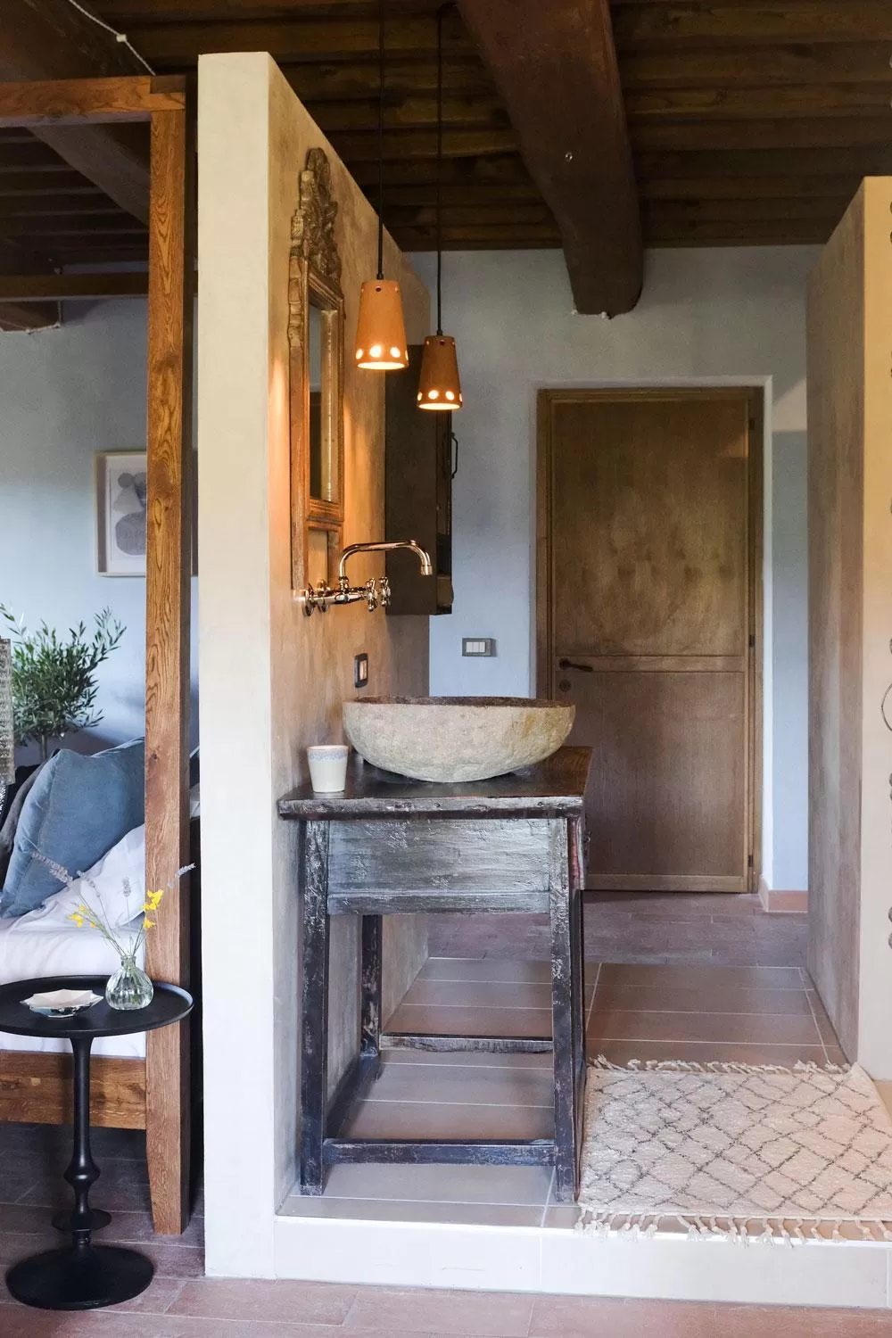 Bathroom in Borgo Castello Panicaglia