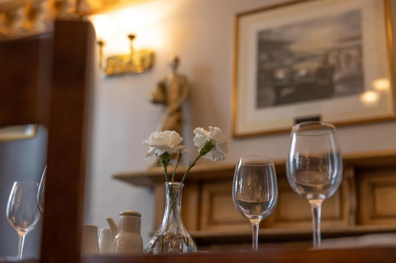 Food and drinks in Castle Hotel Haverfordwest