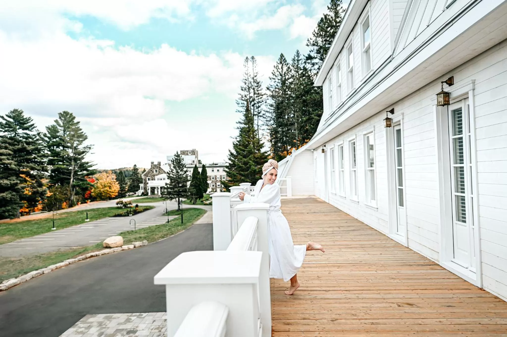 Balcony/Terrace in StoneHaven Le Manoir - Relais & Châteaux