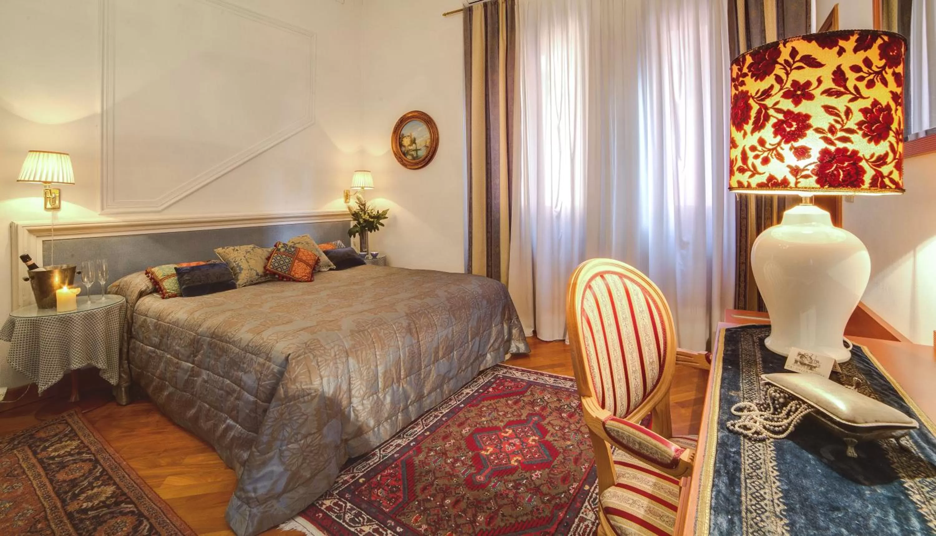 Photo of the whole room, Bed in Ca' della Corte